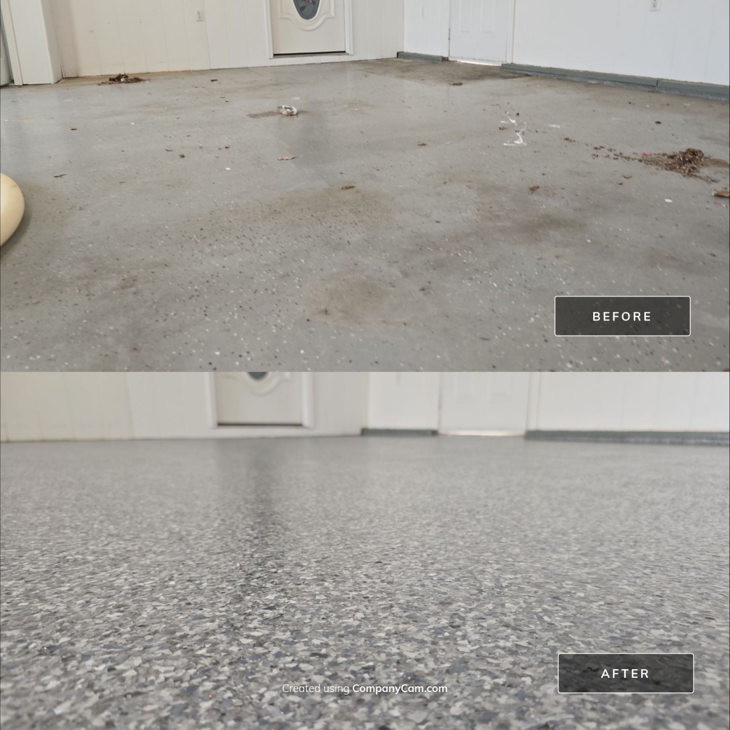 DIY Out - Beautiful Flake In! by Elite Floor Solutions
