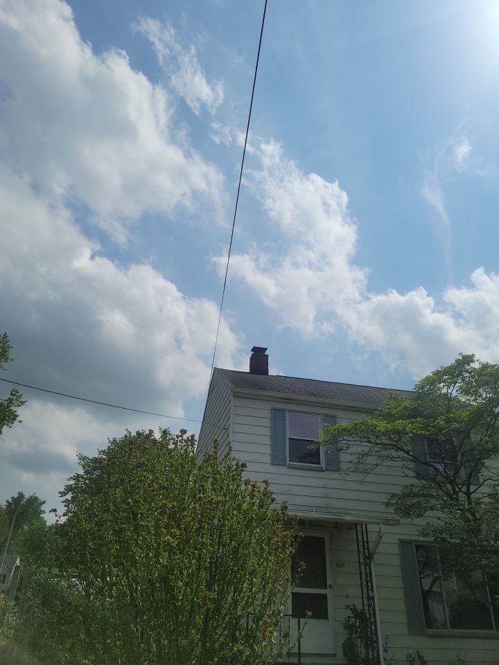 ATLAS PINNACLE COLOR: SCOTCHGARD HEARTHSTONE DRIP EDGE: WHITE by Eagle Eye Roofing