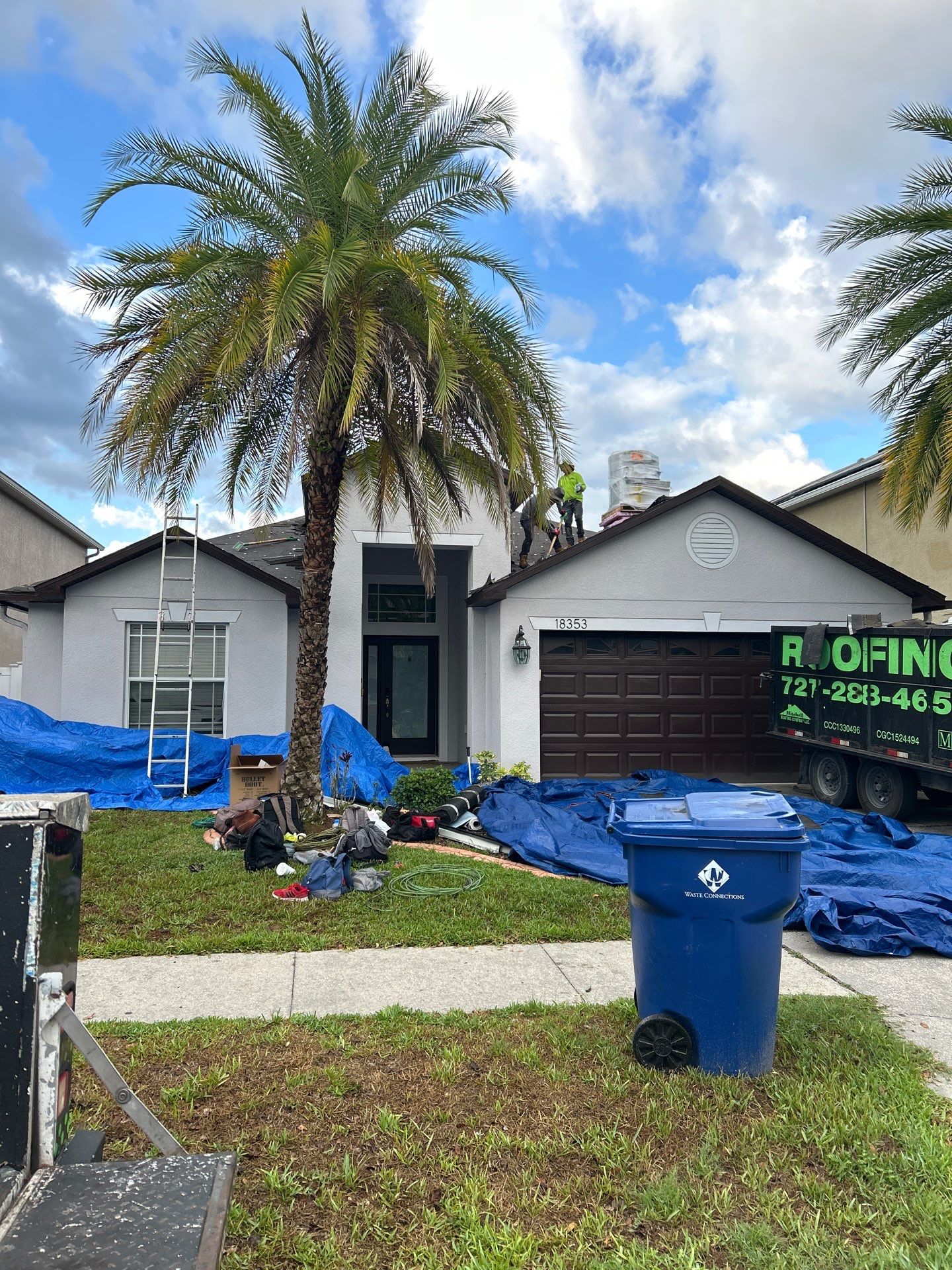Project in Land O' Lakes 34638 by Mitchell Roofing Company LLC 