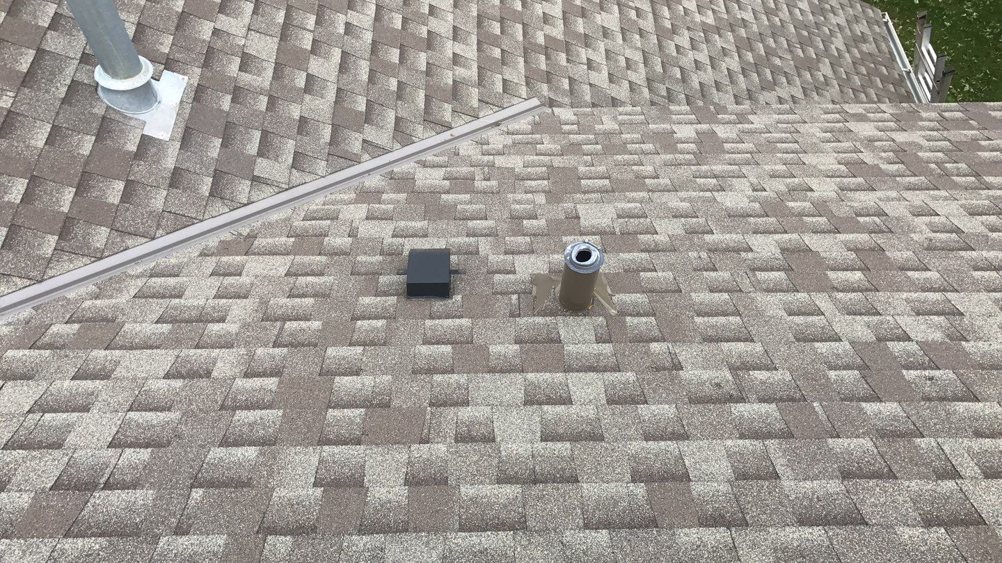 Storm Damage Restoration using Atlas Pinnacle Shingles and Mastic Vinyl Siding  by MODERN EXTERIOR SYSTEMS