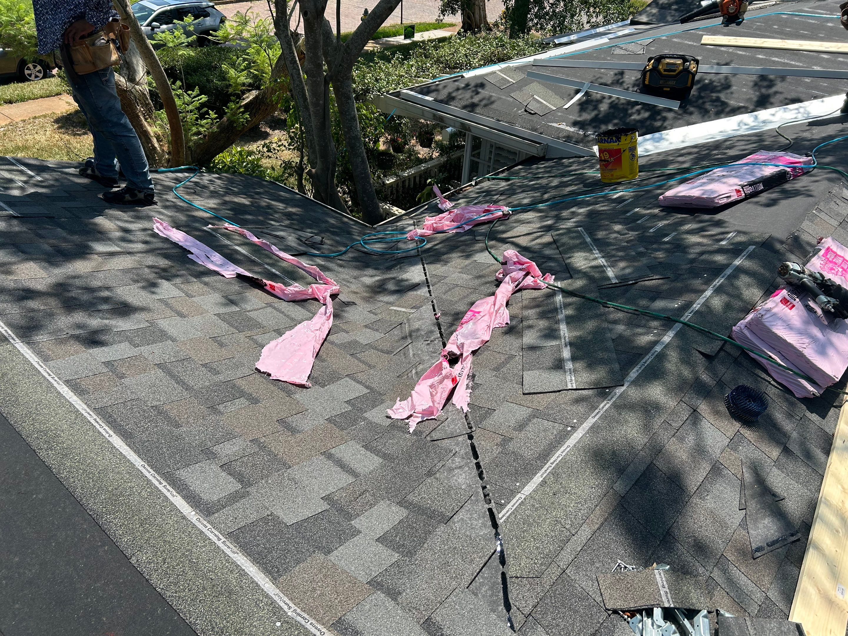 Project in St. Petersburg by Mitchell Roofing Company LLC 