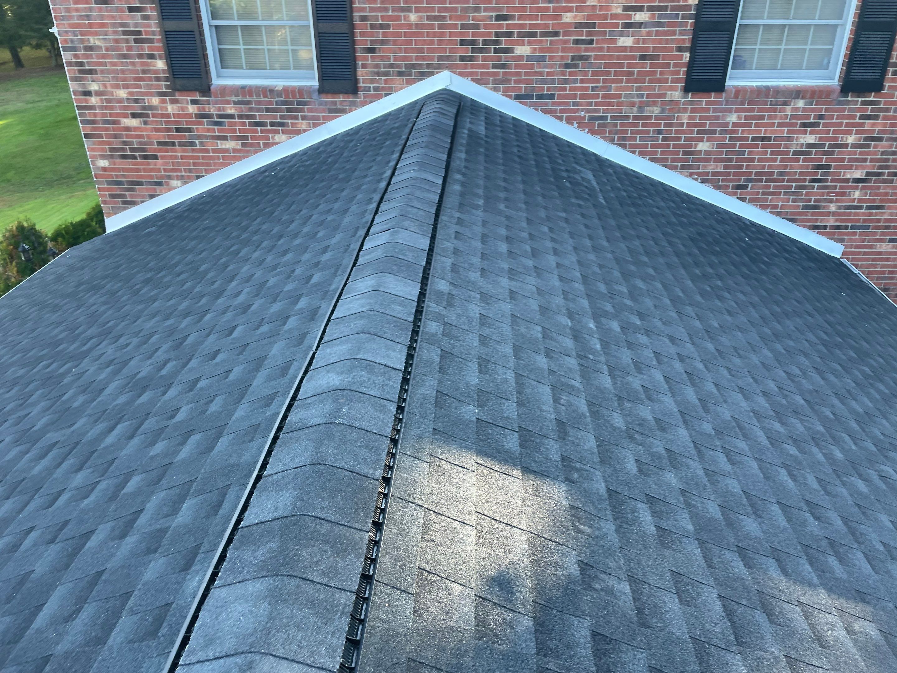 Residential Roofing Installation using GAF Timberline HDZ, Black by Rainstoppers Roofing