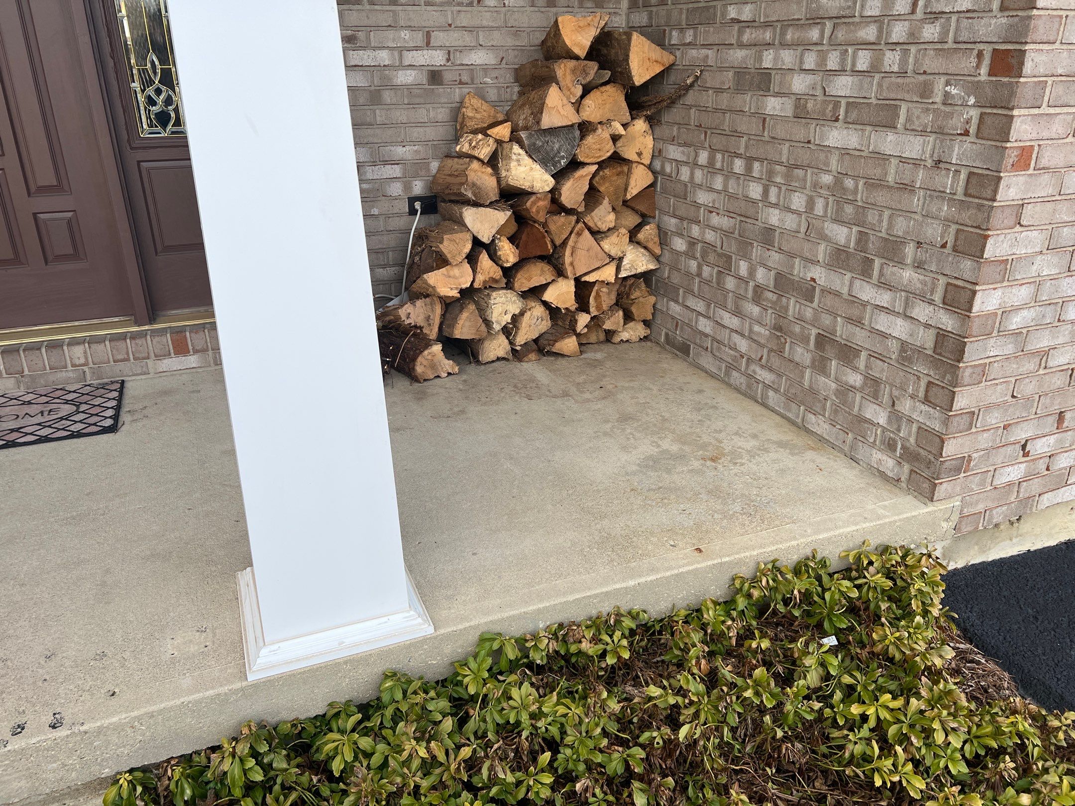 Basement Floor using Driftwood by Your1DayFloor.com