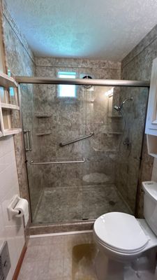 Tub to Shower