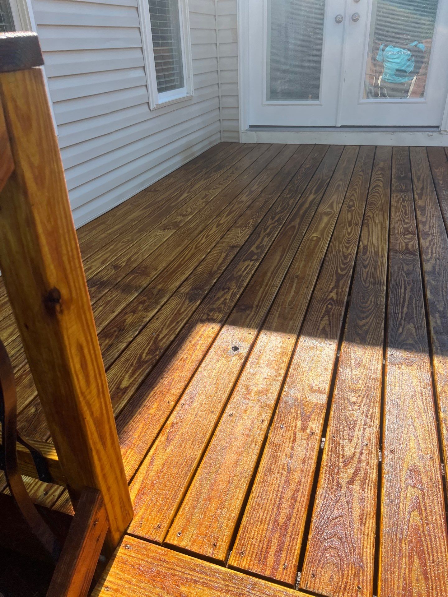 Weathered Deck using Wood Sealant by DuraSeal