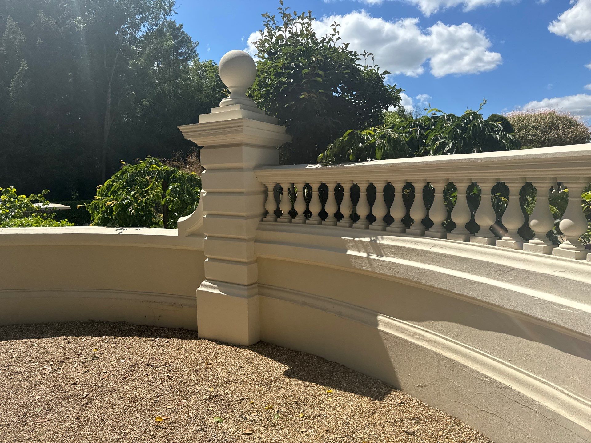 Render Clean using Honda 15lpm Low Pressure Washing Machine by Ges Exterior Cleaning ltd