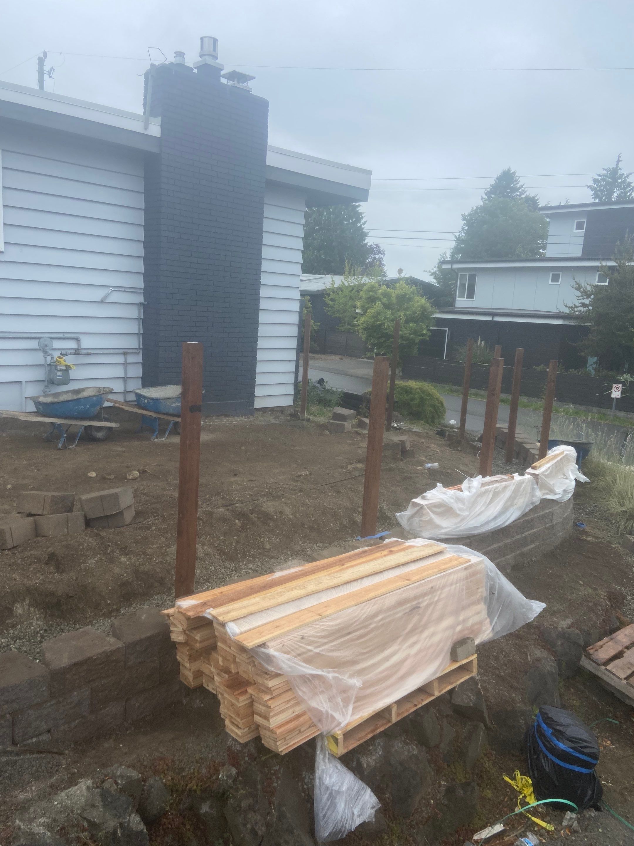 Retaining Wall & Fence Installation  by Jireh Asphalt & Concrete Inc 