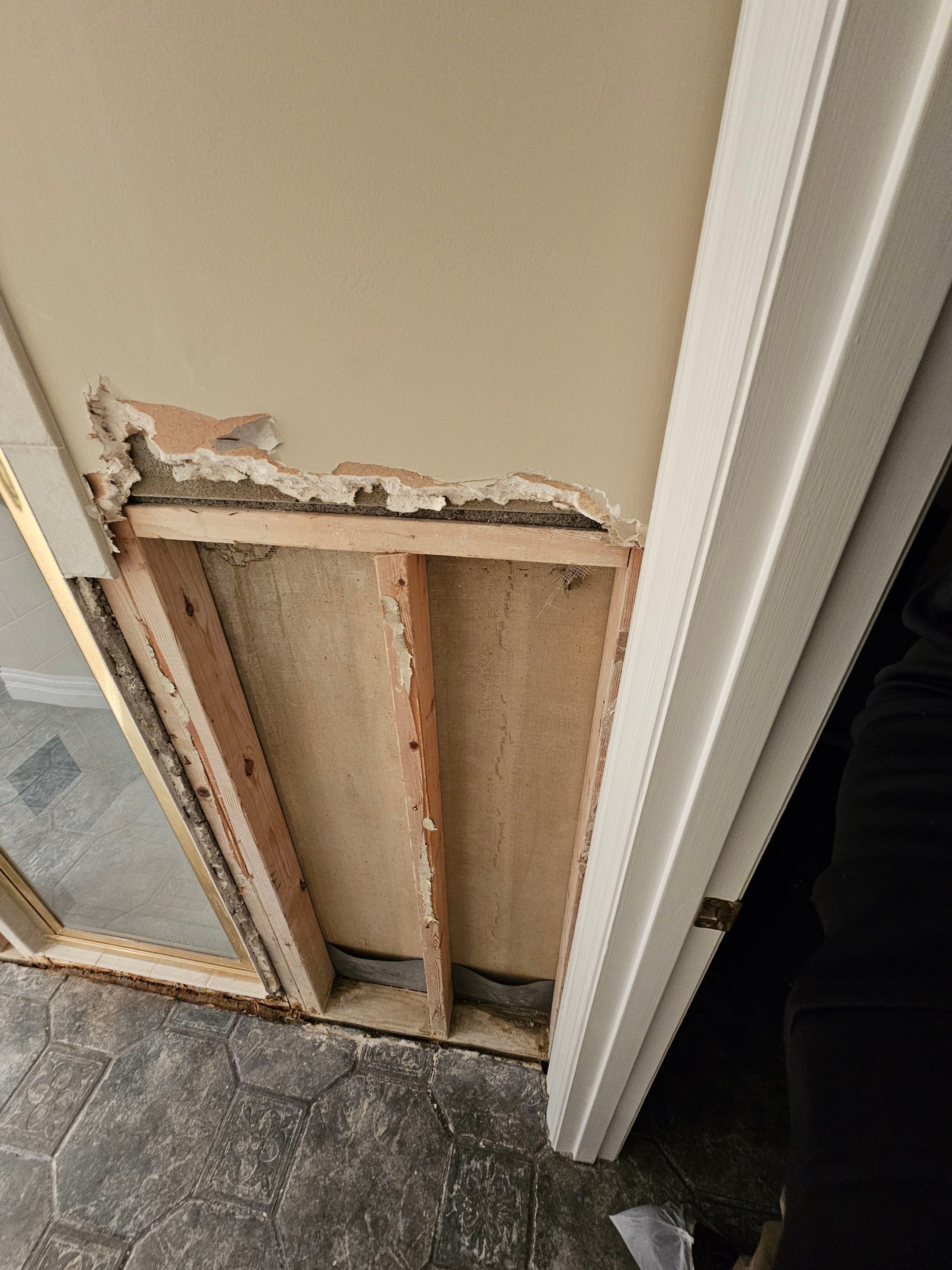 Water/Repairs Restoration in Bathroom by ANR Restoration