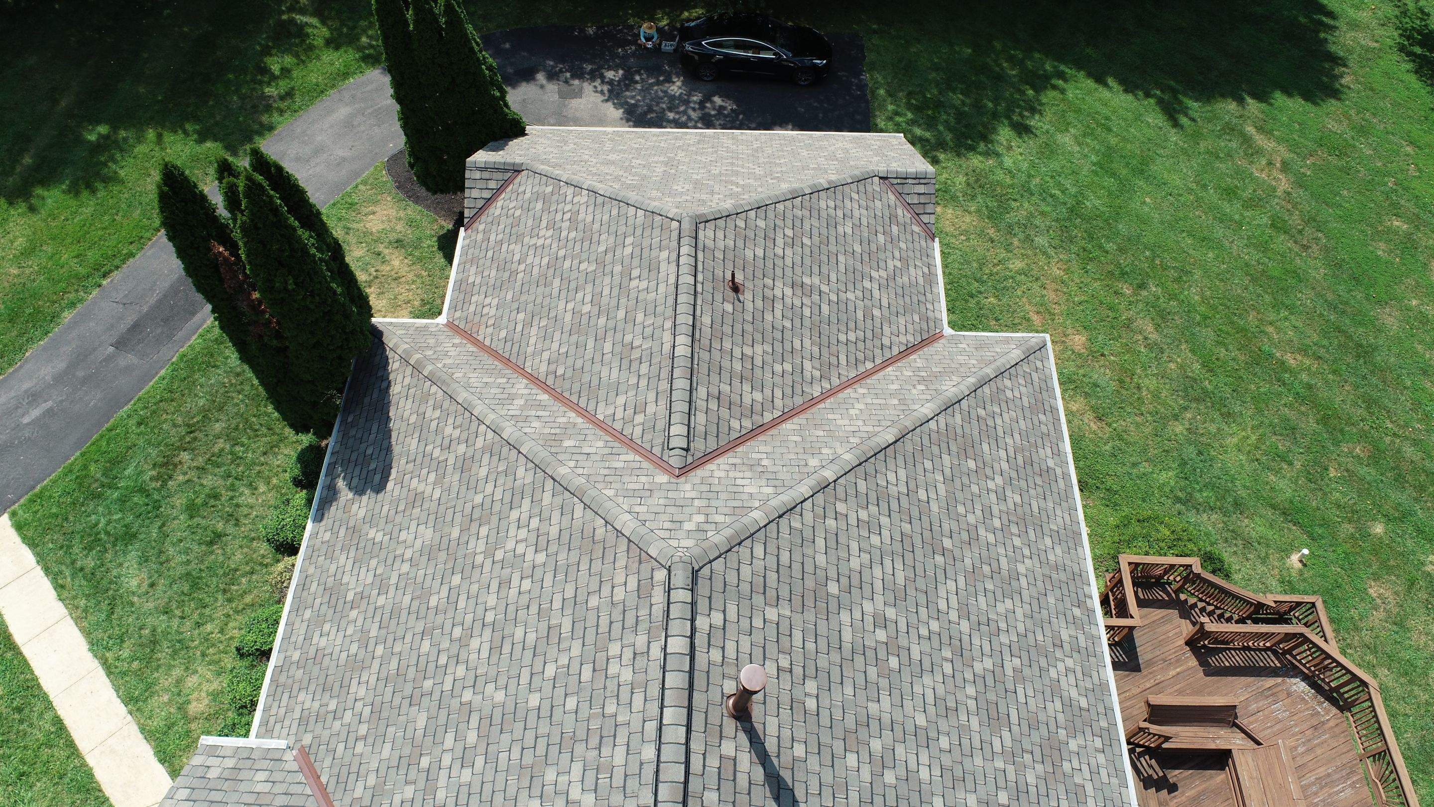 Roof Replacement using Certainteed Grand Manor Shingles by American Home Contractors