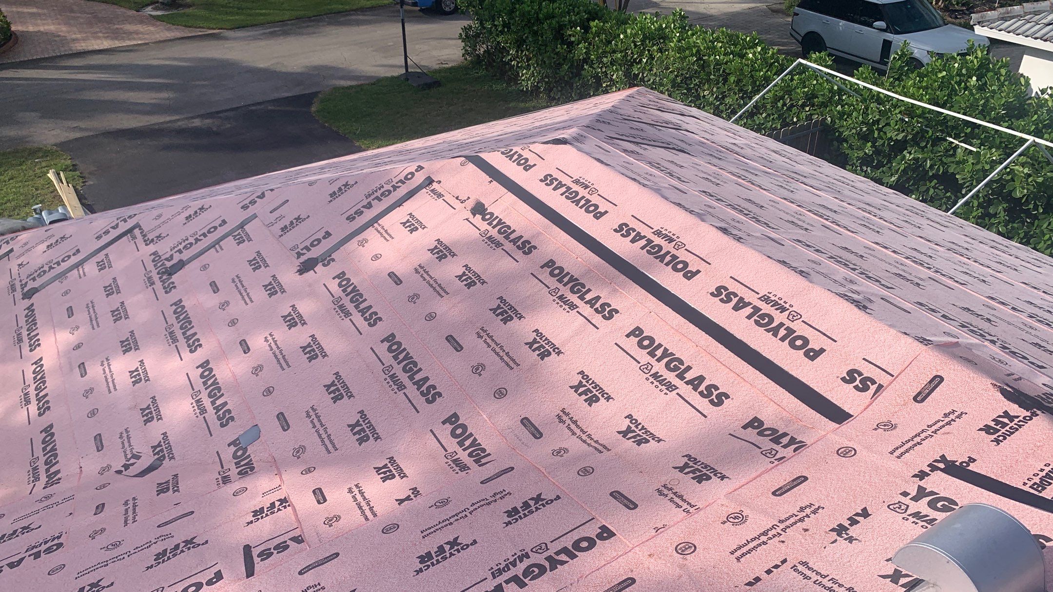 Residential Roofing Installation using 1" Nail strip metal roof by BLUES BROTHERS CONSTRUCTION CORP