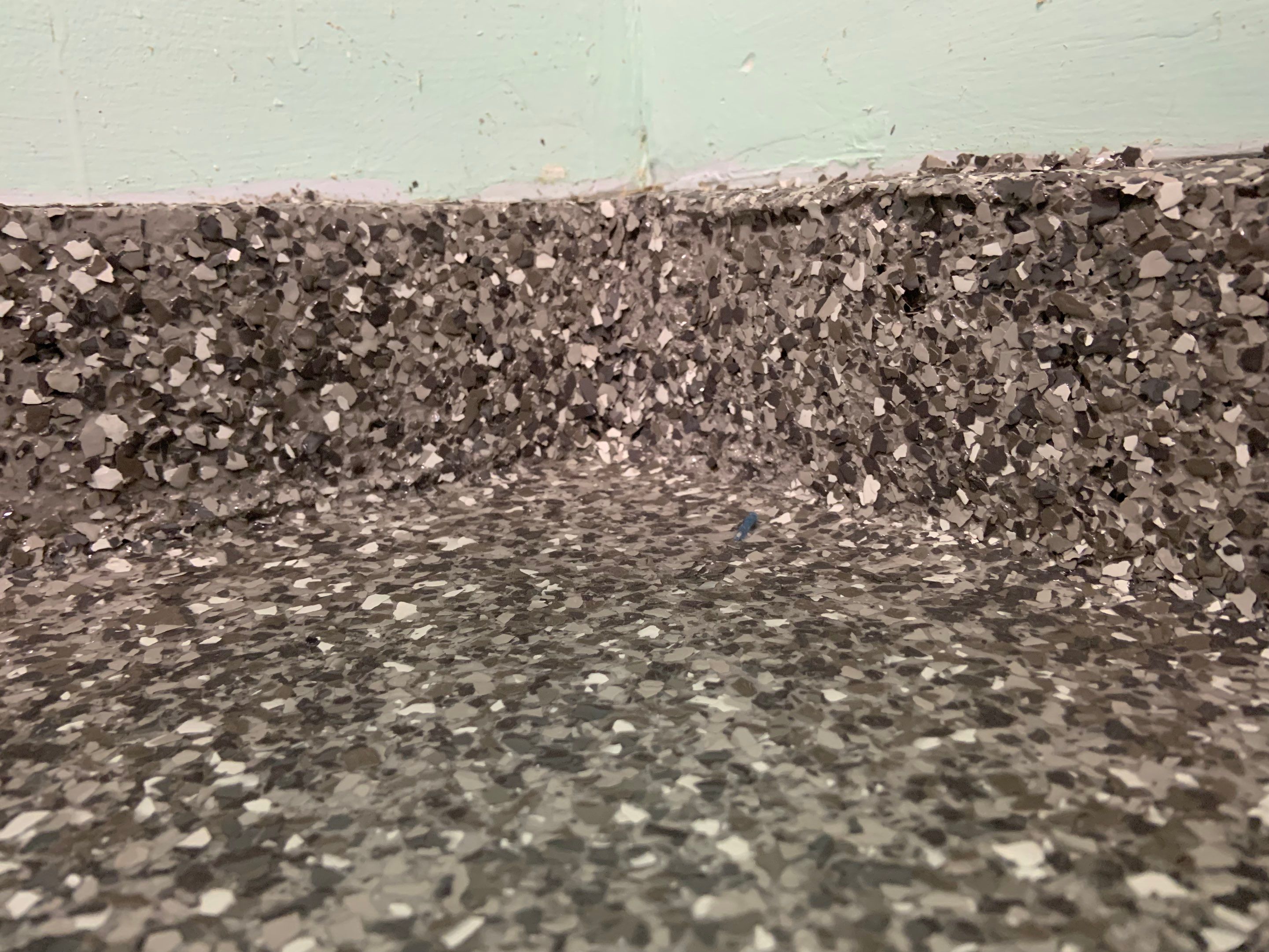 Countertop Transformation using Galaxy Colorway by Croc Coatings, LLC