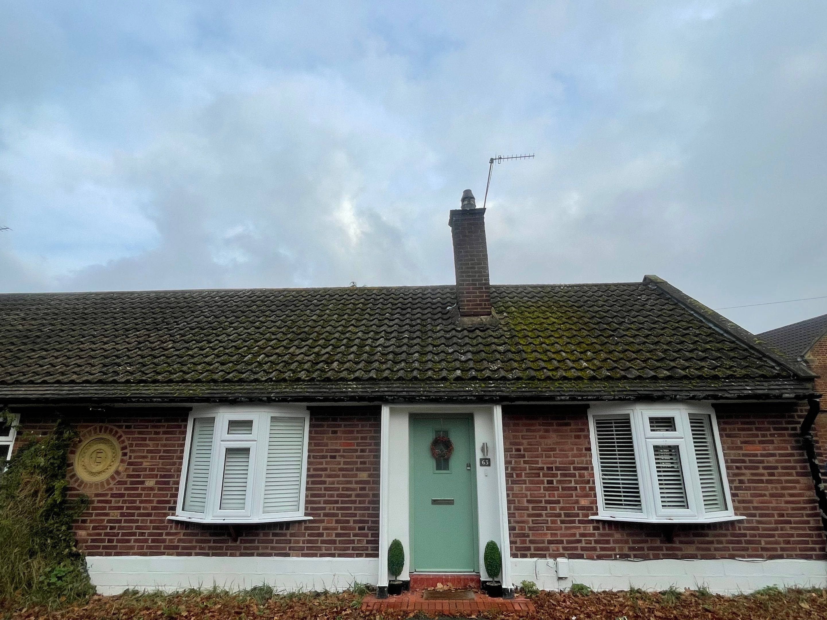 Roof Clean using Mosmatic FSC and Biocide by Ges Exterior Cleaning ltd