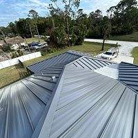 24ga 1.5" Mechanical Seam Charcoal Gray  by Total Roofing System The Metal Roof Experts