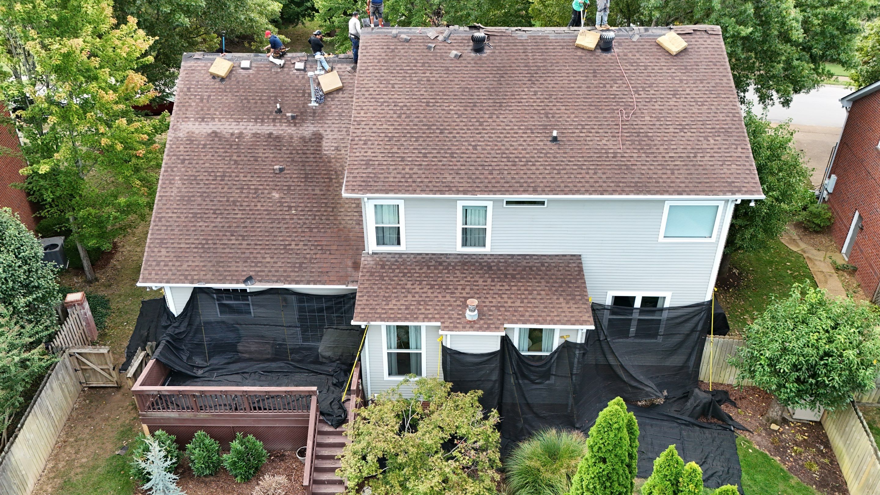 Charcoal Black Re-Roof by Royal House LLC