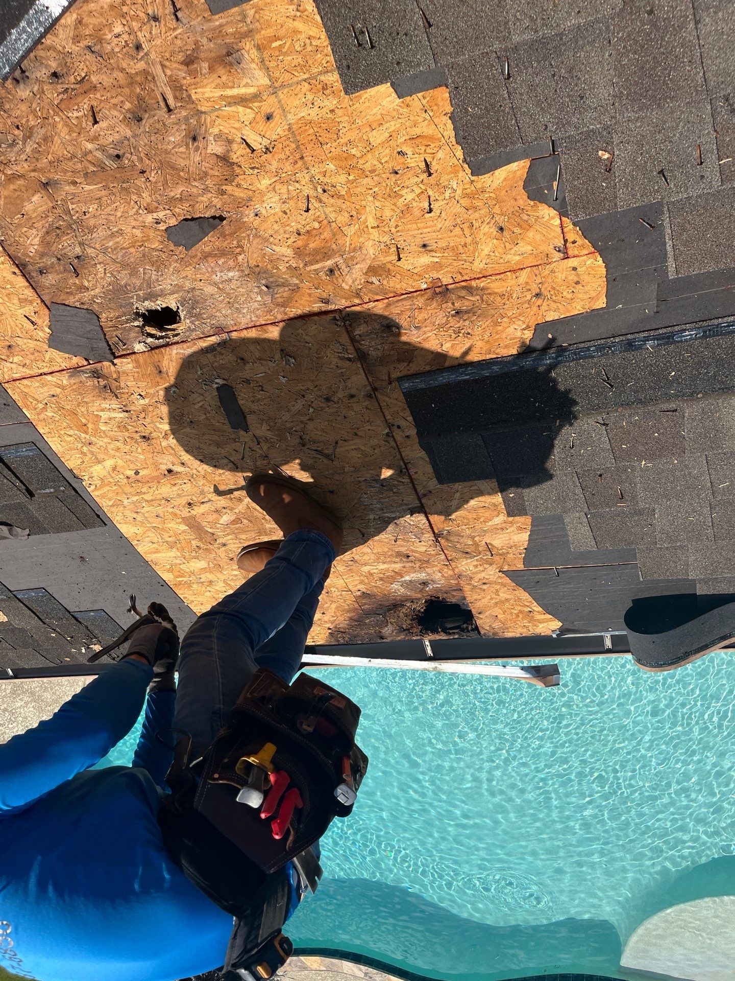 Residential Roofing Repair using Owen's Corning Duration (Lifetime) Shingles by Roof Repair Company