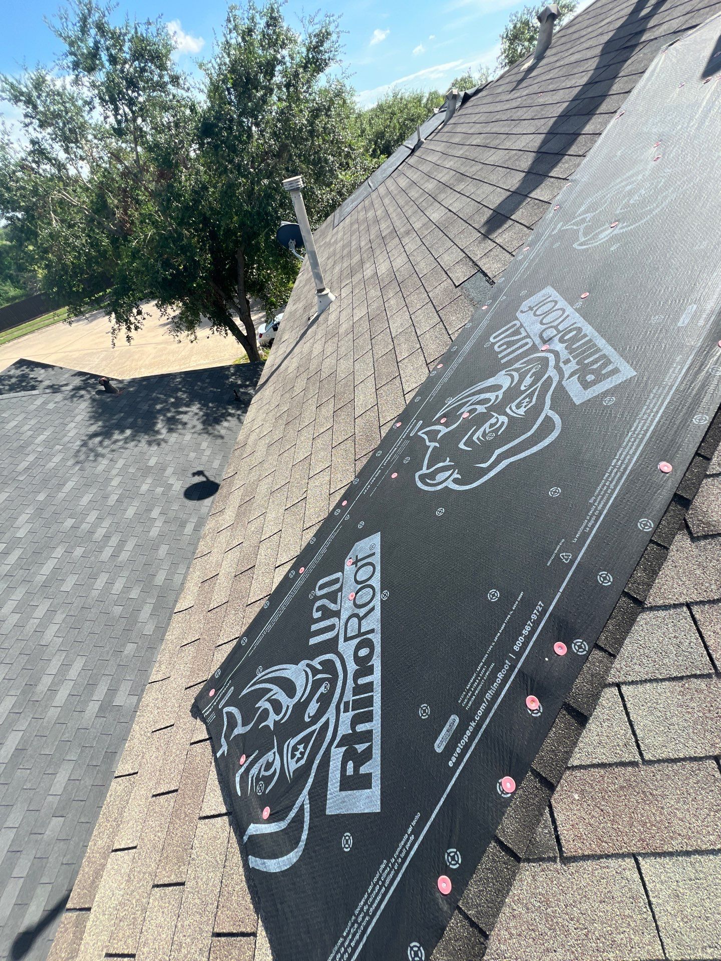 Residential Roofing Repair using Owen's Corning Duration (Lifetime) Shingles by Roof Repair Company