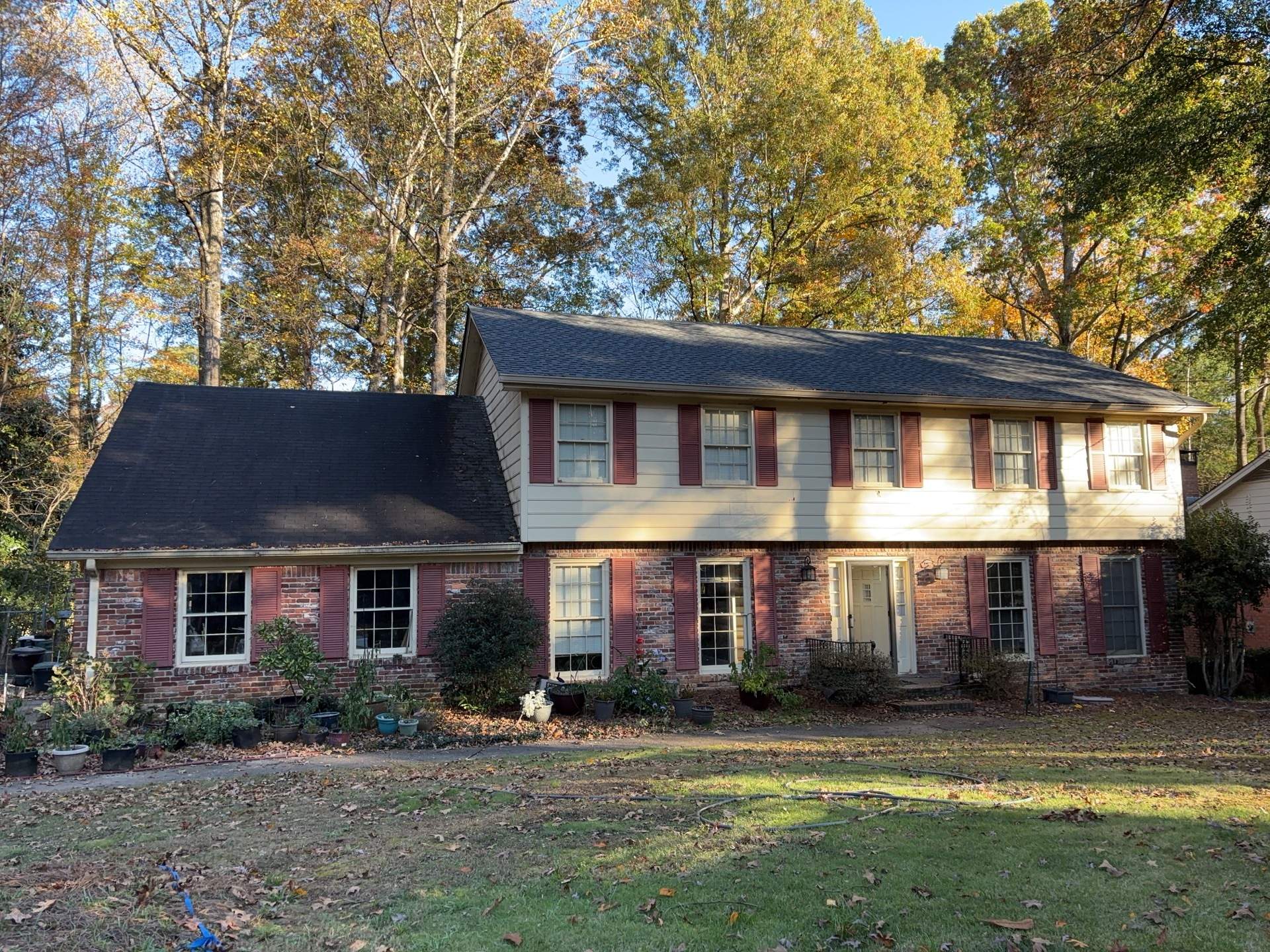 Gable Siding Replacement with James Hardie HZ10 Lap Siding by Nelson Exteriors 