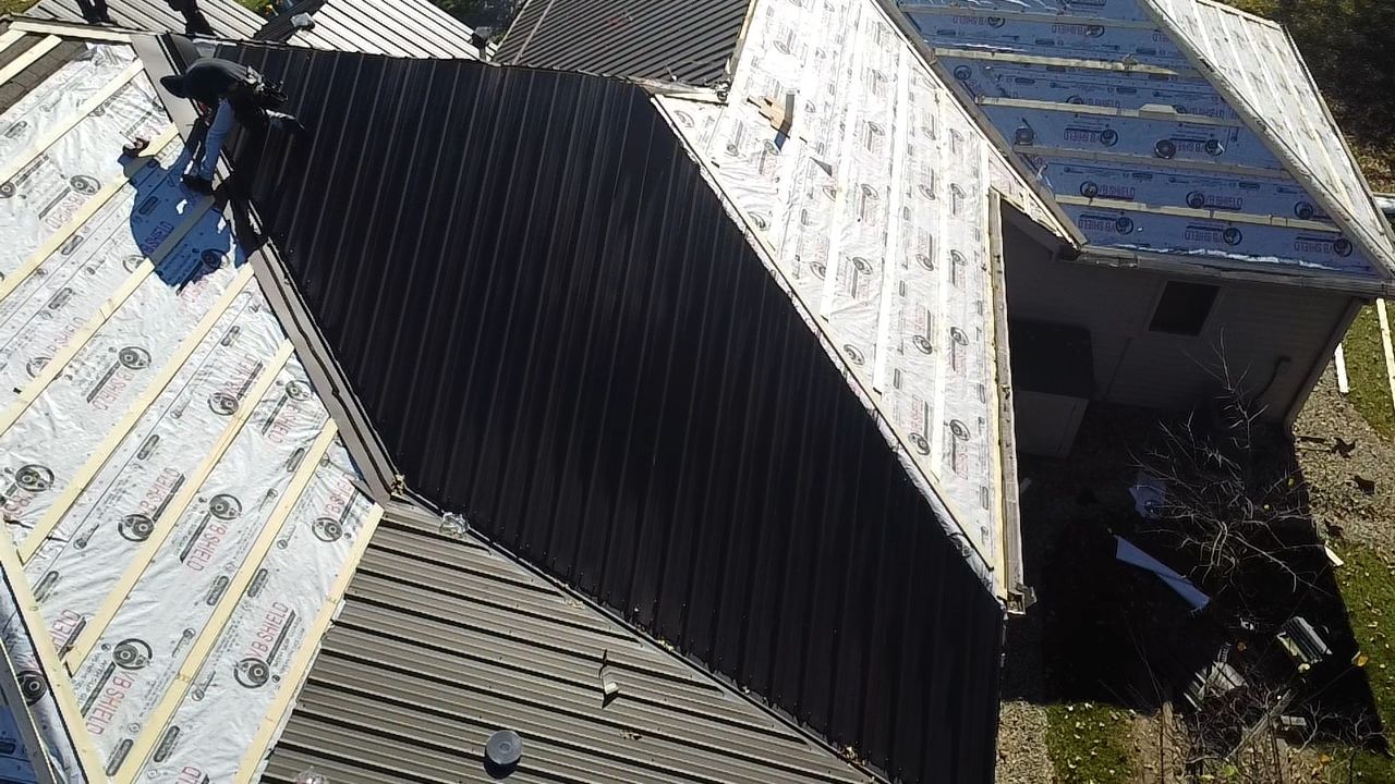Exposed Fastener Metal Roof Replacement – Ossian, IN by 4Ever Metal Roofing