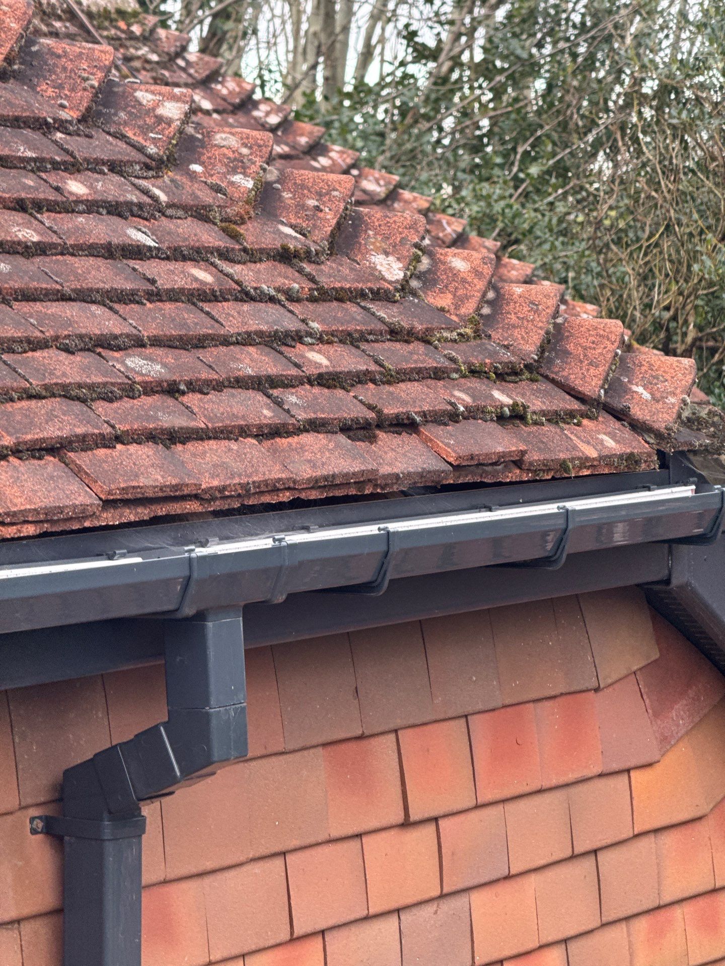 Roof Clean  - Moss Removal - Gutter Clean using Honda 15lpm Low Pressure Washing Machine by Ges Exterior Cleaning ltd