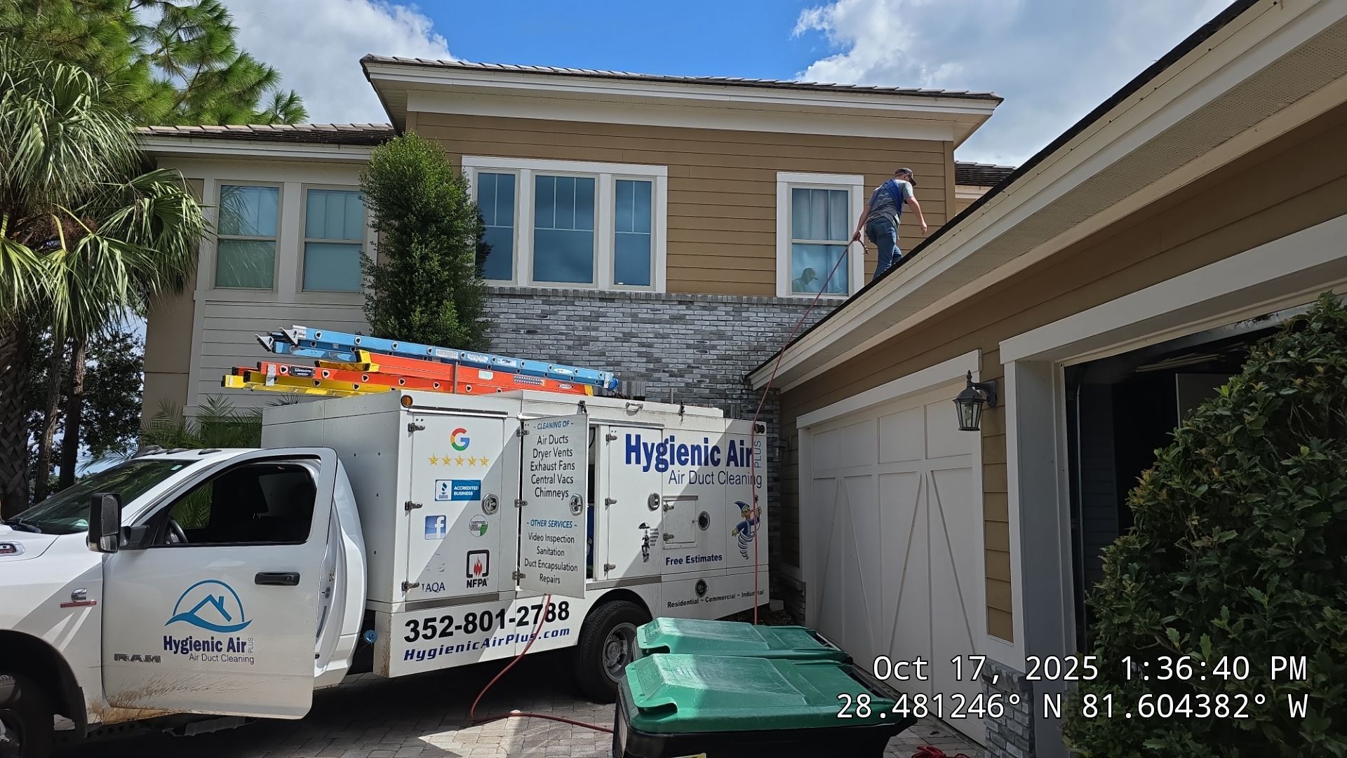 AIr Duct and Dryer Vent Cleaning in WInter Garden by Hygienic Air, Inc