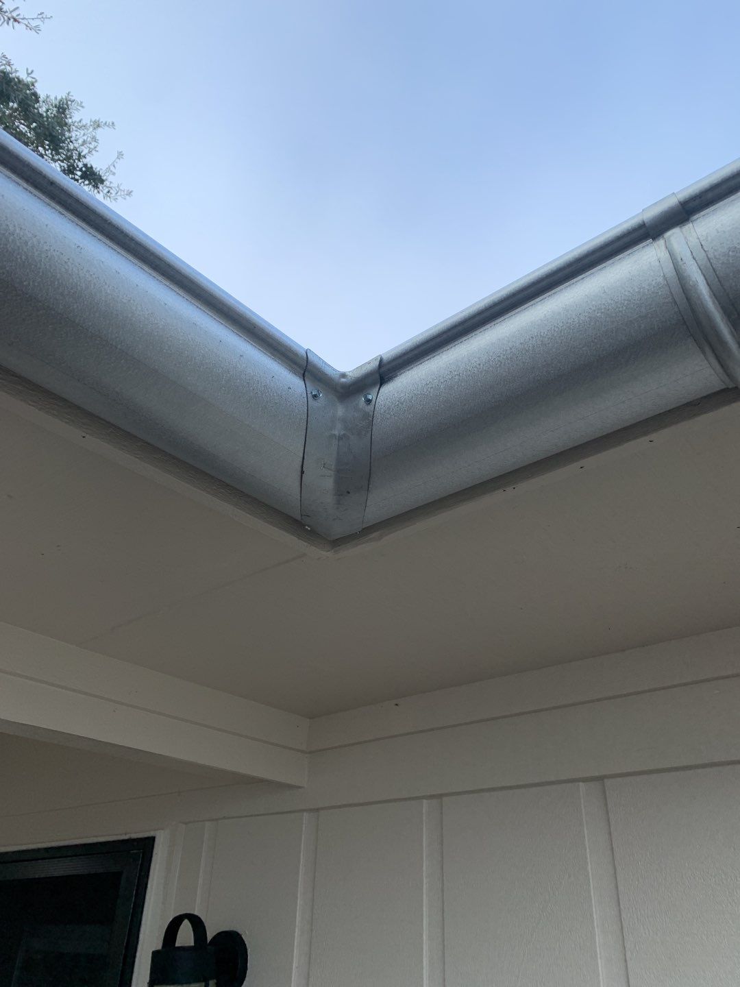 Gutter Installation using Half Round Seamless Gutters by Gutter Professors