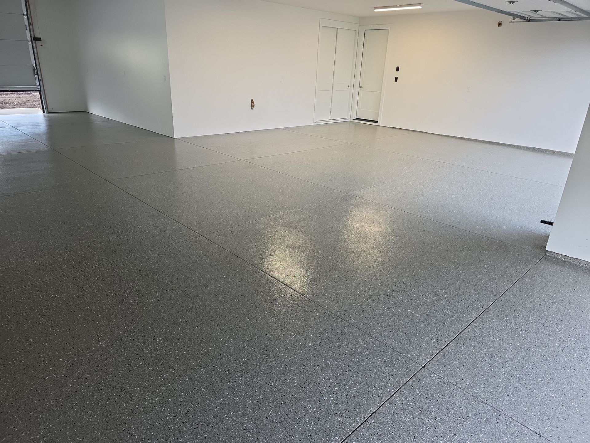 Garage Transformation using Shale Hybrid by Croc Coatings, LLC