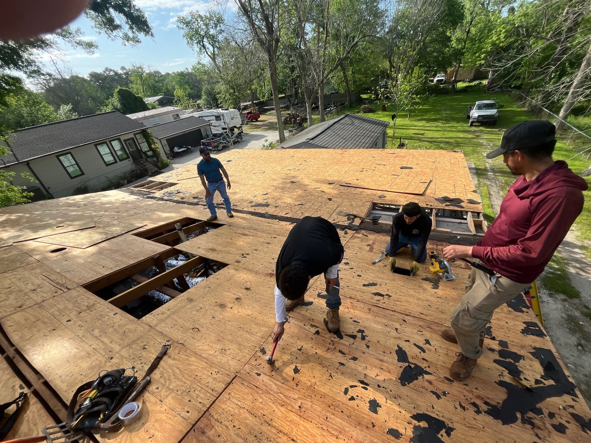 Residential Roofing Repair using Owen's Corning Duration (Lifetime) Shingles by Roof Repair Company