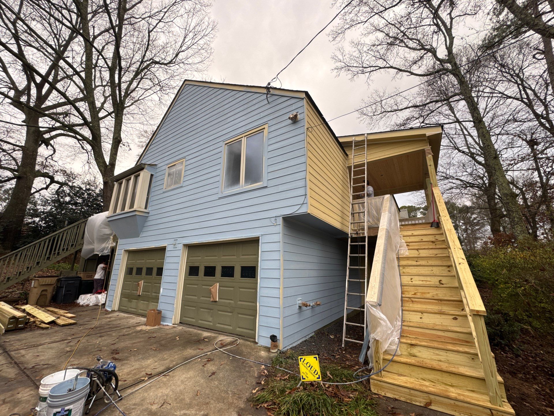 Full Exterior Siding Replacement and Deck Renovation in Marietta by Swift Home Renovations