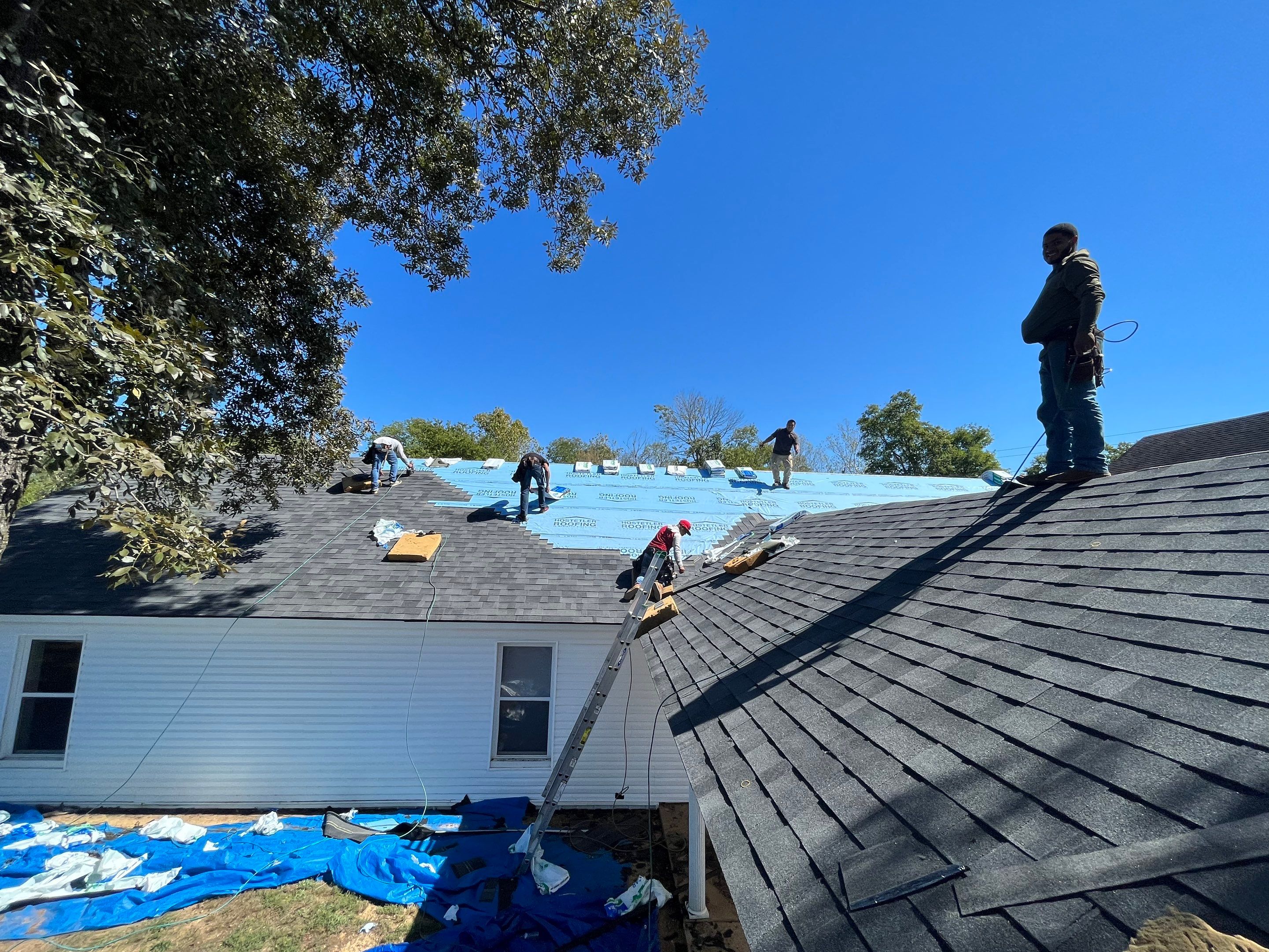 Residential Roofing Repair using Malarkey Vista by Hostetler Roofing