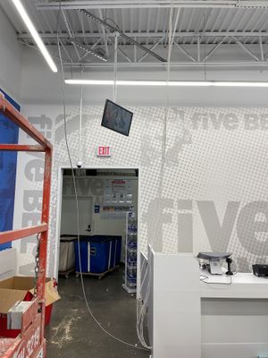 Structured cabling installation by CimaSolutions