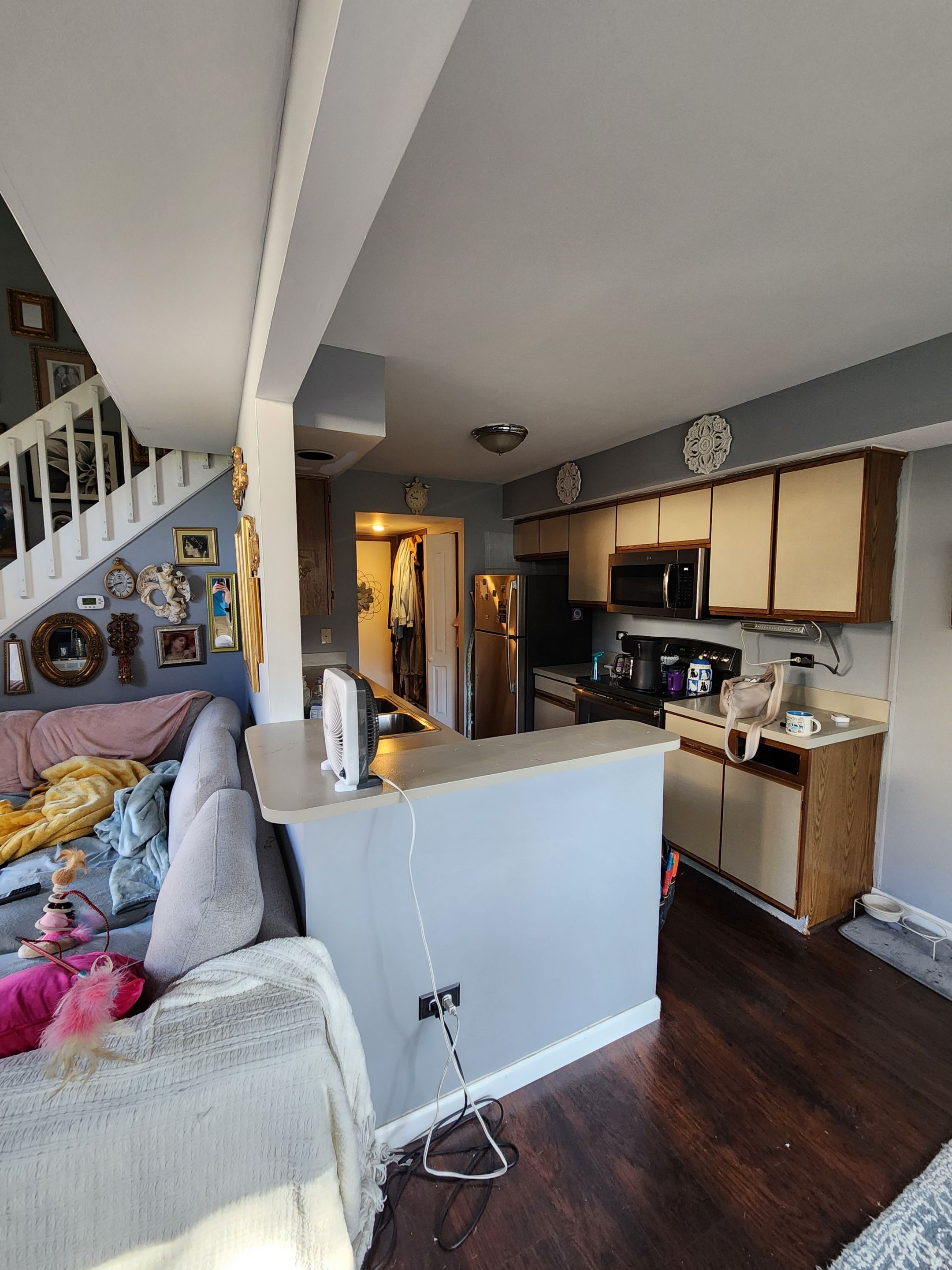 Dated Kitchen Transformation by Snap Home Solutions