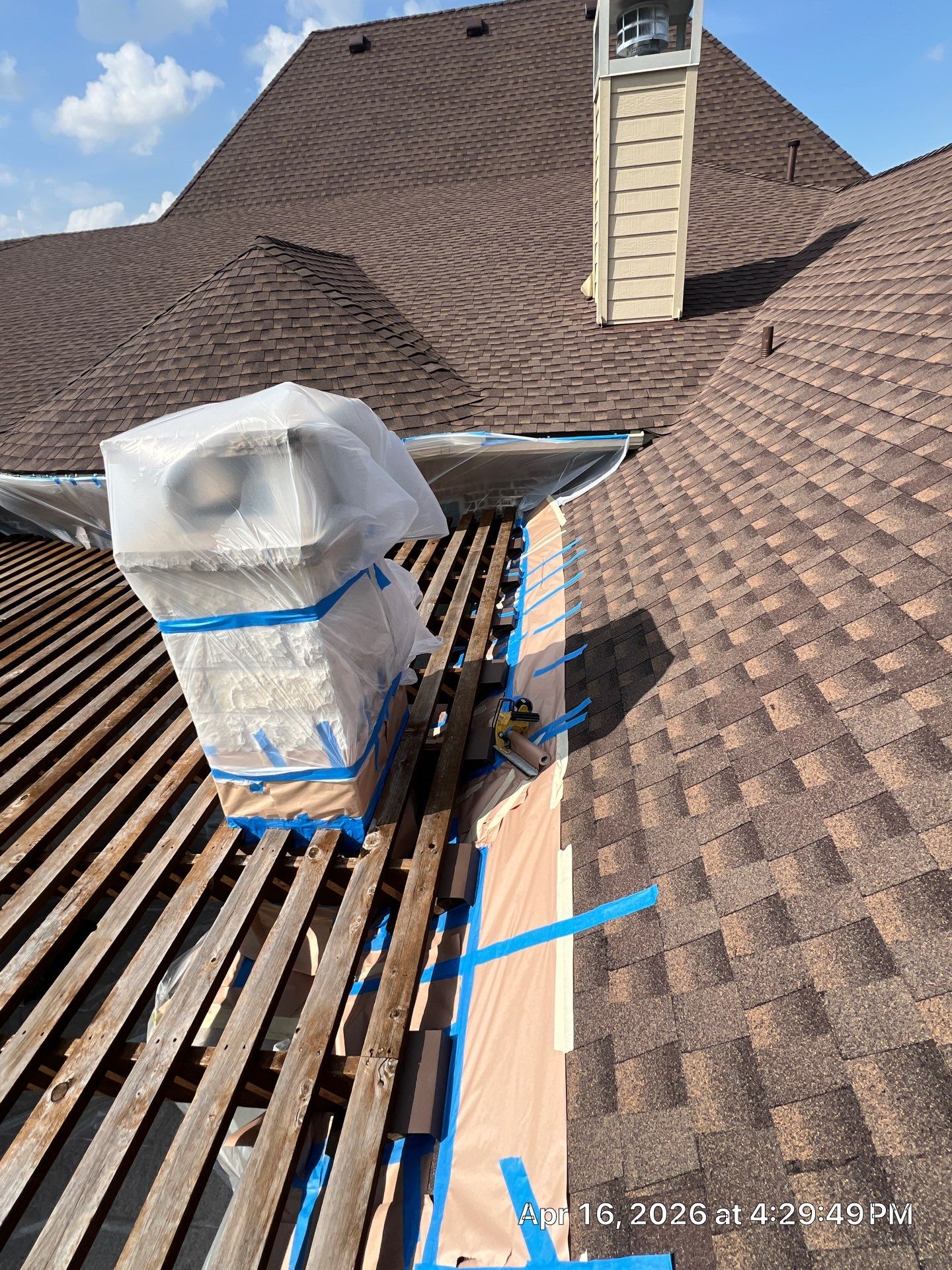 Residential Roof Replacement, and Full Exterior Restoration Wylie, Texas by Springtree Restoration 