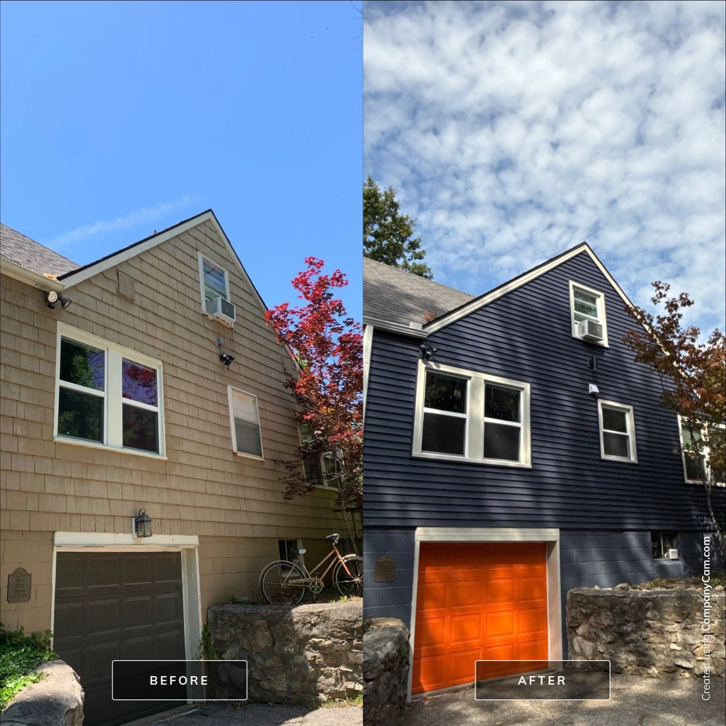 Kansas City Indigo Insulated Craneboard Siding and Window Replacement Project in Kansas City by EEC Windows, Siding & Roofing