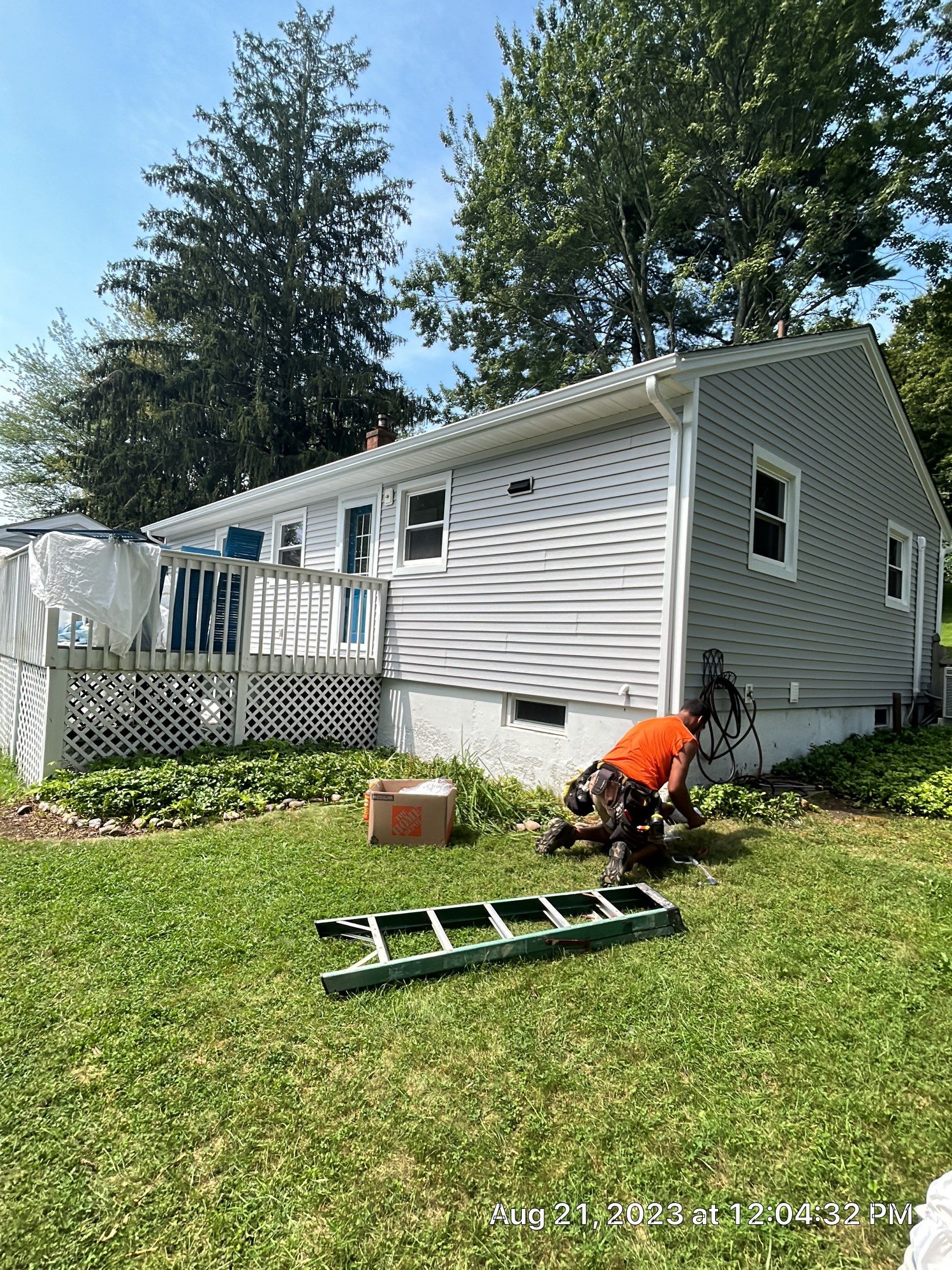 Siding Installation Using Certainteed Monogram  by A Plus Exterior