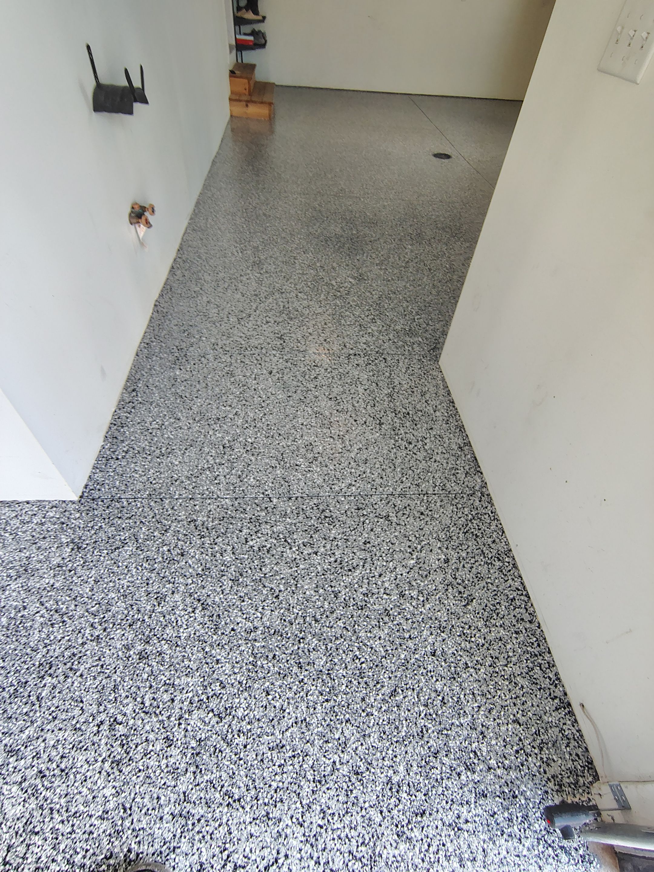 Dell Rapids Multi-Car Garage Concrete Floor Coating and Repair by Select Painting, Coatings & Garage Cabinets