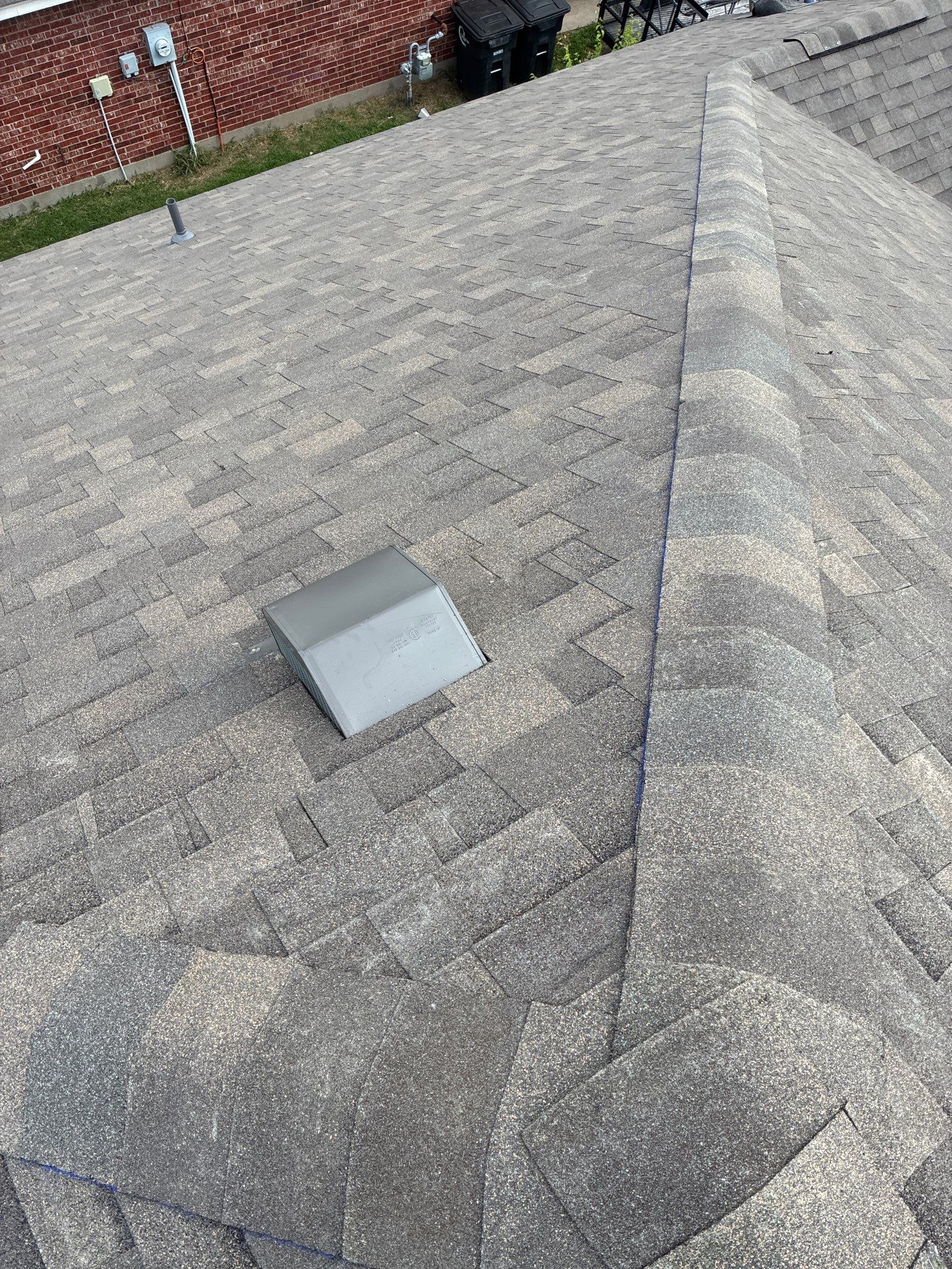 Cleburne Storm Restoration In time for Closing. by Berry Good Roofing 