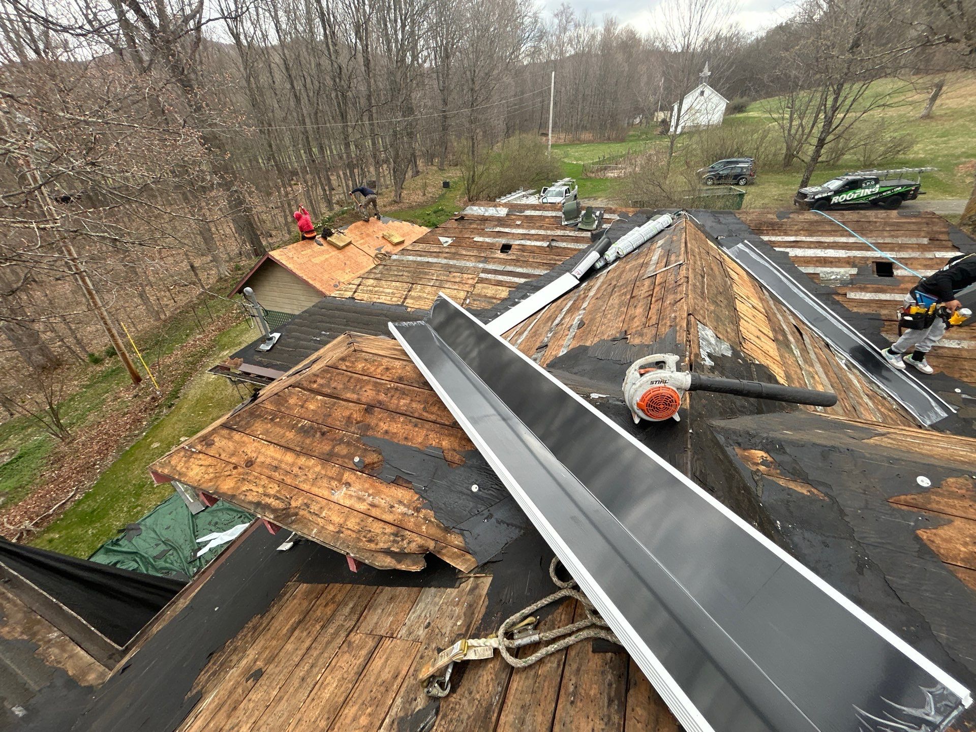 Project in Middletown Springs by SPG home services inc