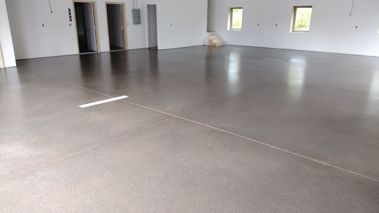 Stunning Residential Grind and Clear by Revival Concrete Coatings