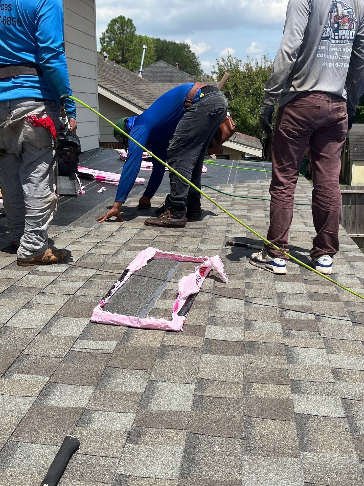 Residential Roofing Installation using Owen's Corning Duration (Lifetime) Shingles by Roof Repair Company