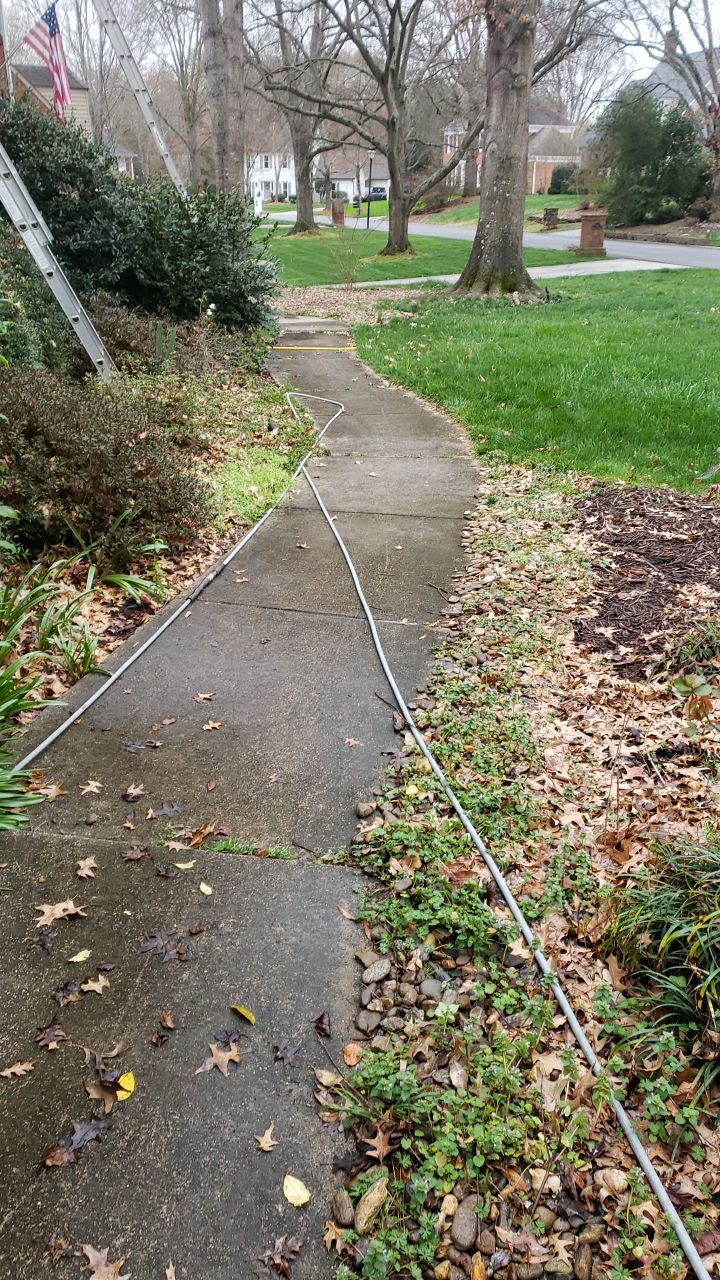 Gutter Cleaning using cleaner by G&H Home Tech Pros LLC