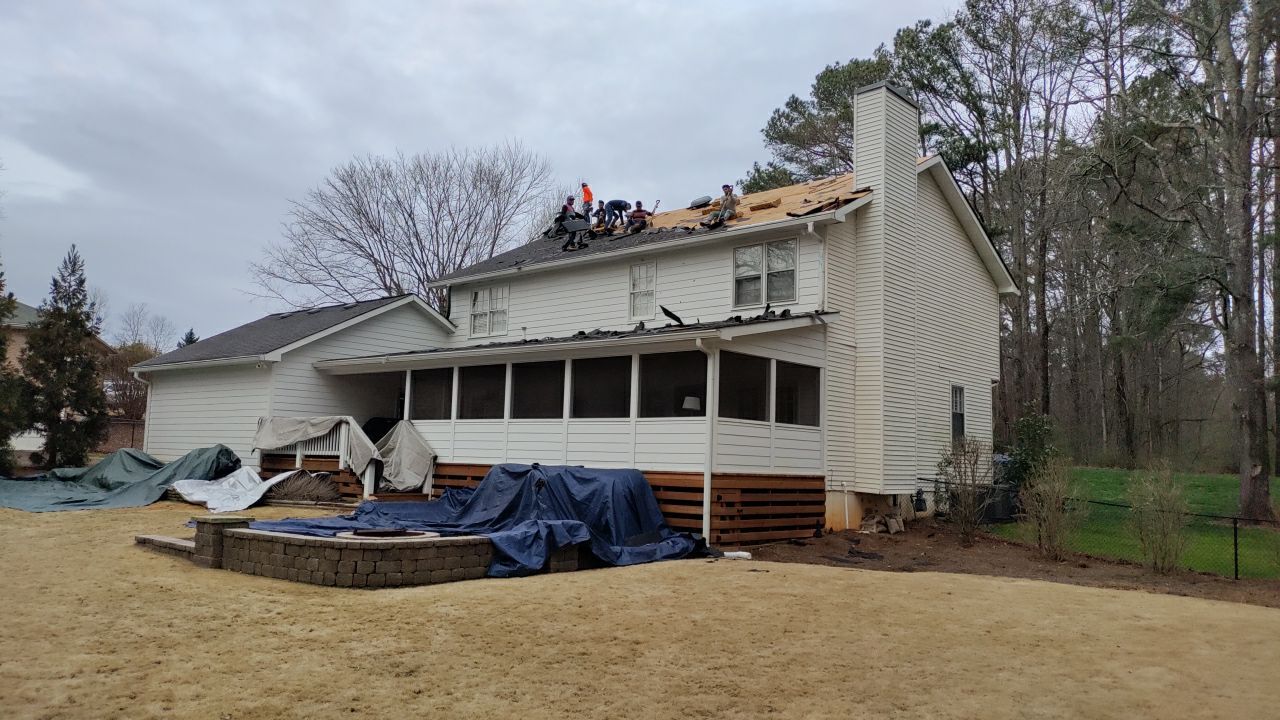 Residential Roofing Installation using Owens Corning by Inspector Roofing and Restoration