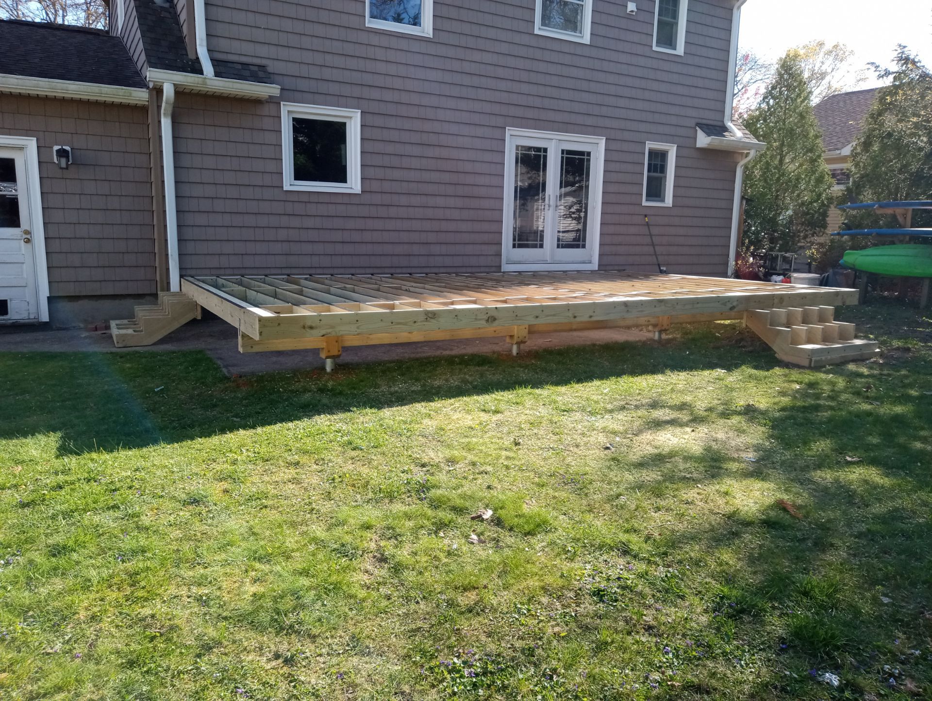 new deck in Neptune nj by deck guardian