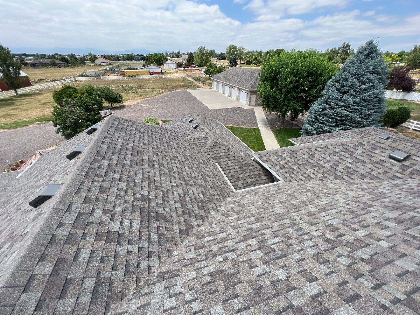 Residential Roofing Installation using Owens Corning TruDefinition - Driftwood  by A to Z Roofing