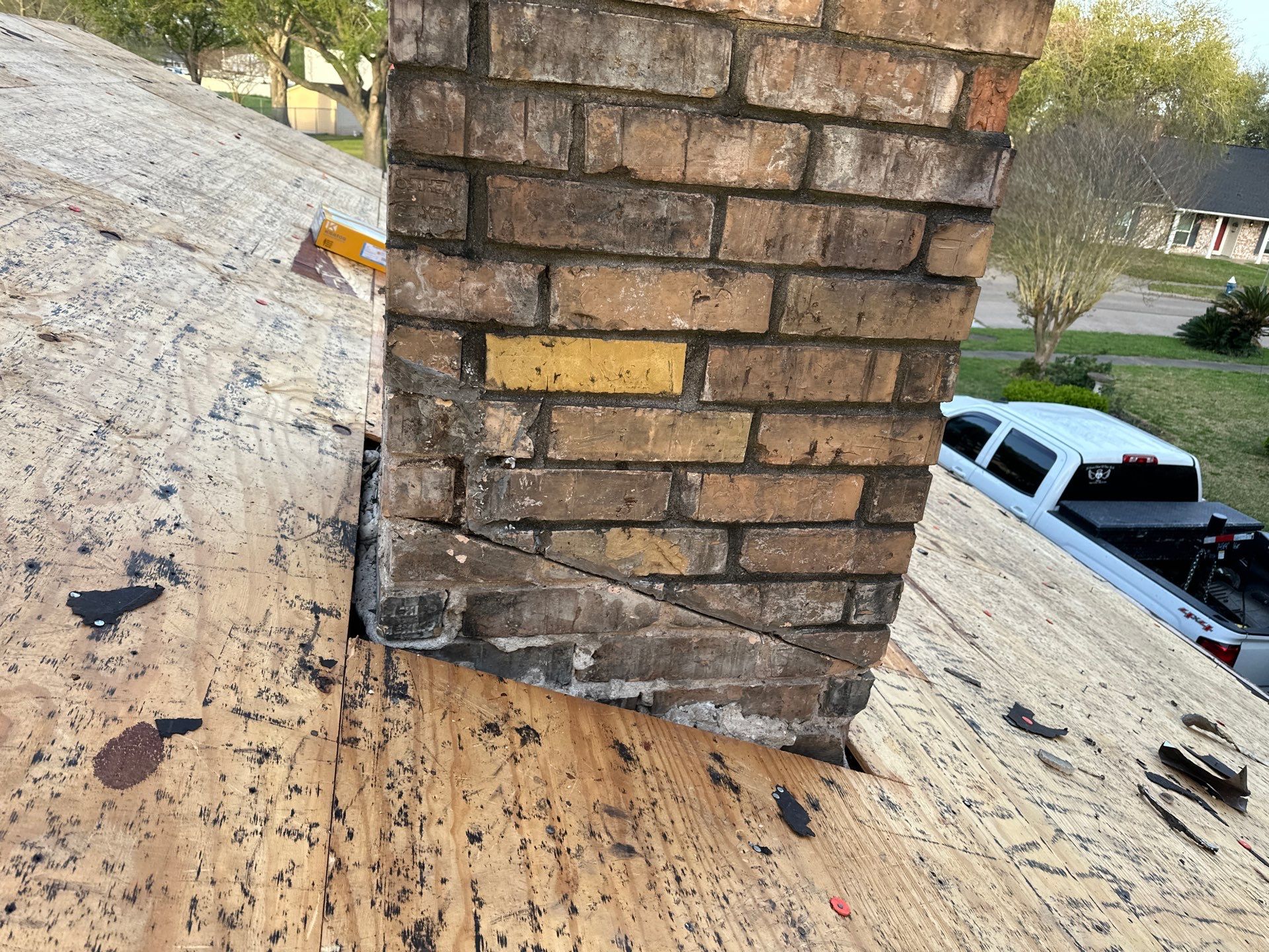 Project in Houston by Motion Roofing
