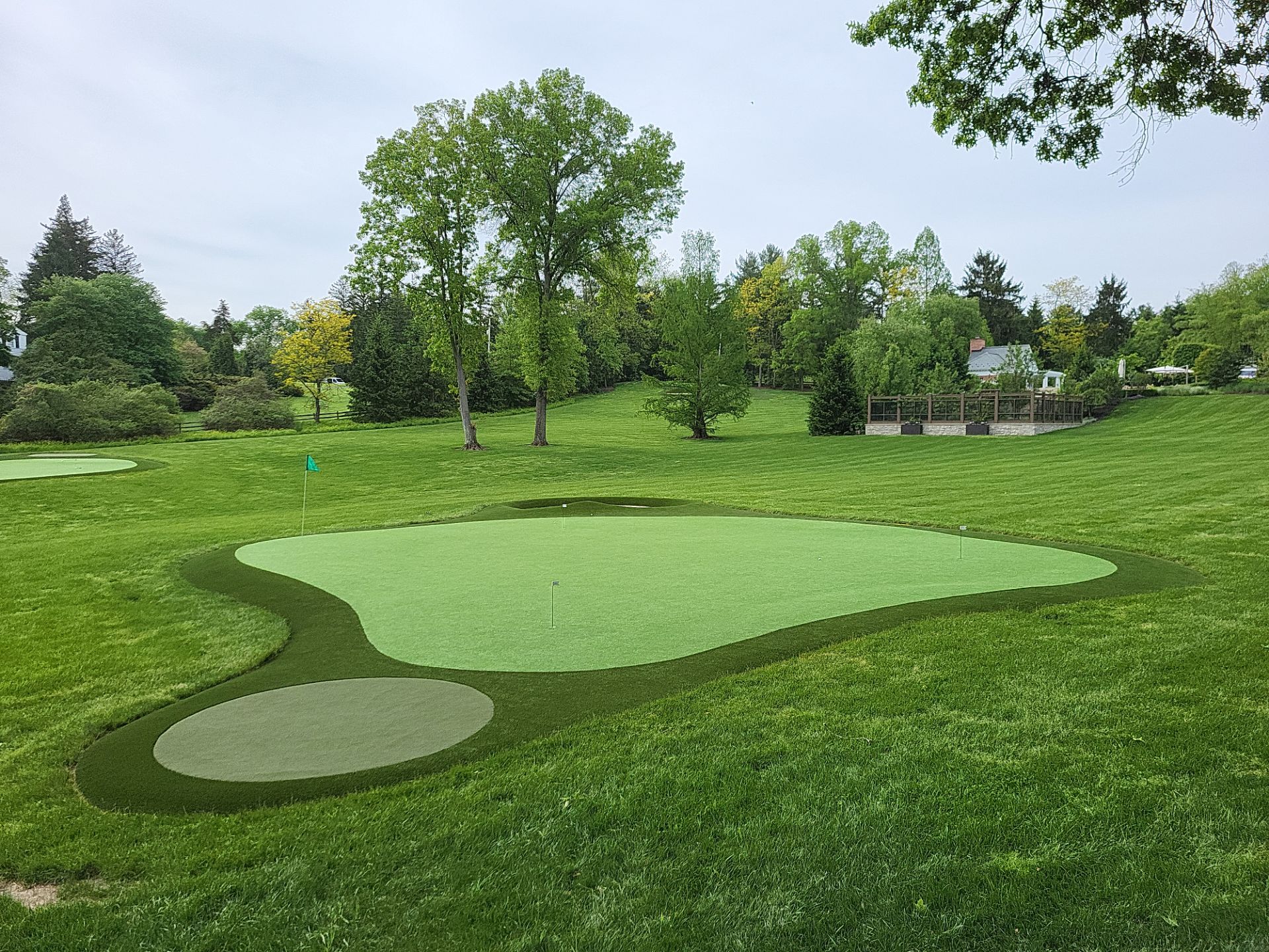 Backyard Par 3 course in Chagrin Falls, OH by Southwest Greens Midwest