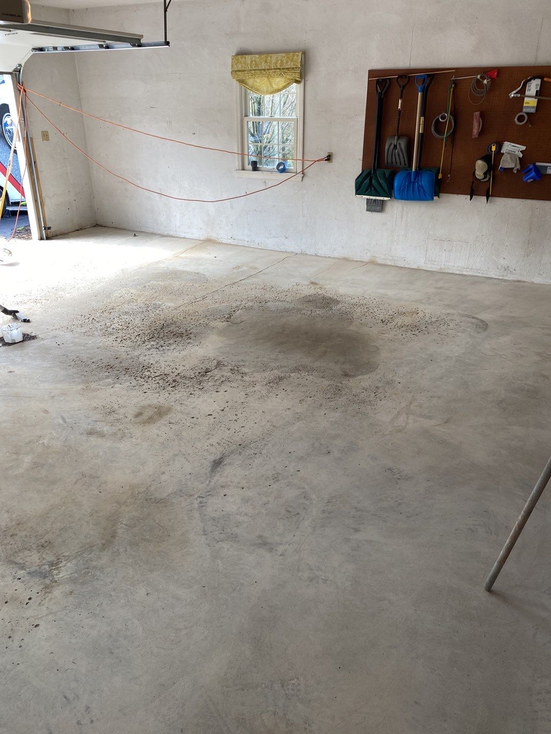 Large Patio + Garage Project in Pittsburgh by Floors in a Day, Inc