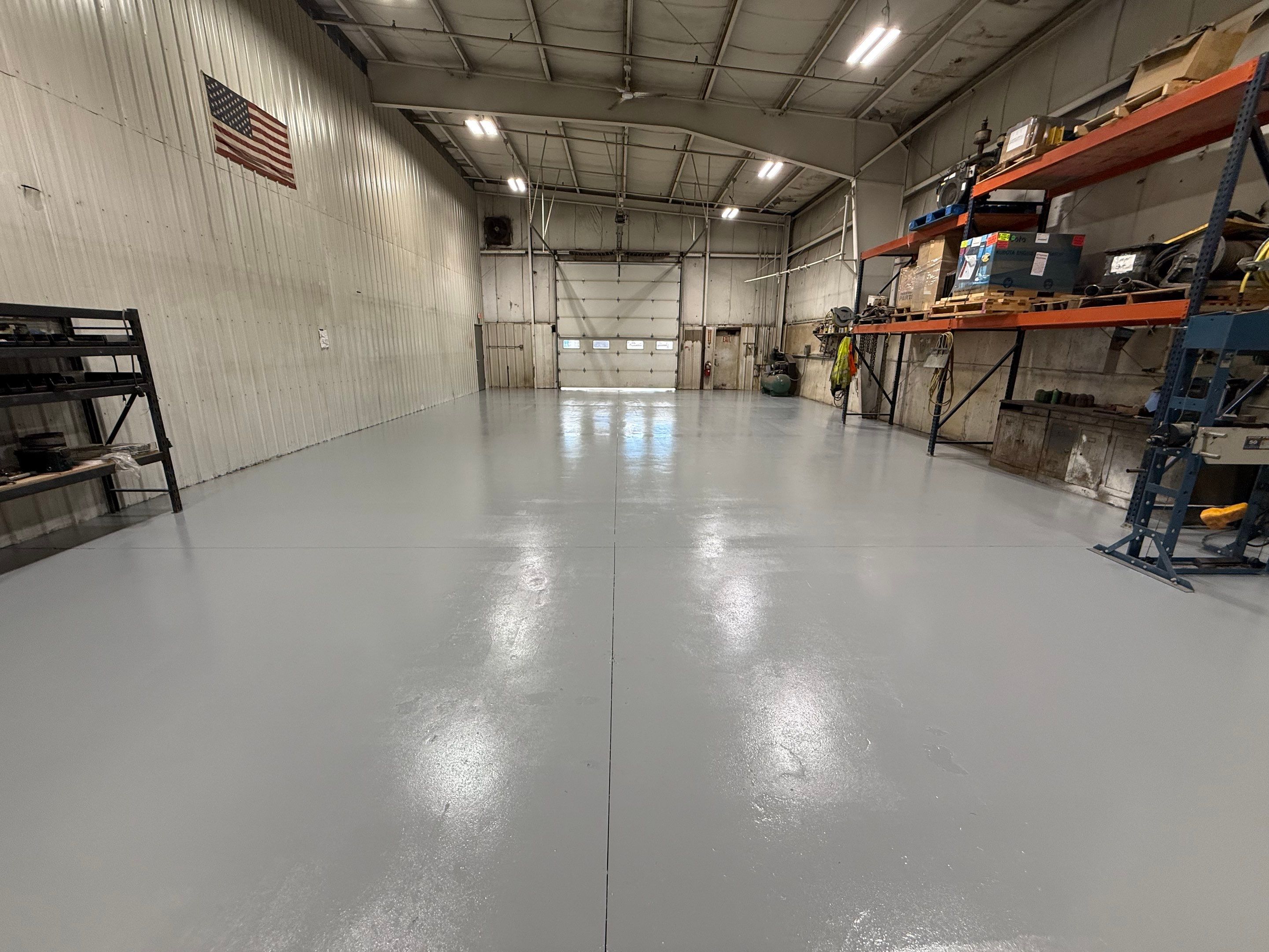 Commercial Concrete Coating and Floor Refinishing in Sioux Falls by Select Painting, Coatings & Garage Cabinets