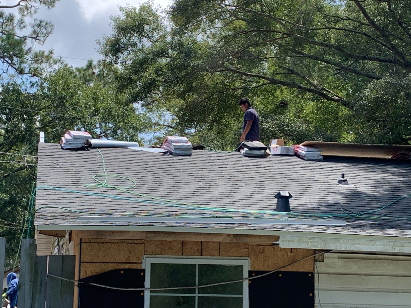 Residential Roofing Repair using Roof Replacement by American Roofing & Construction LLC