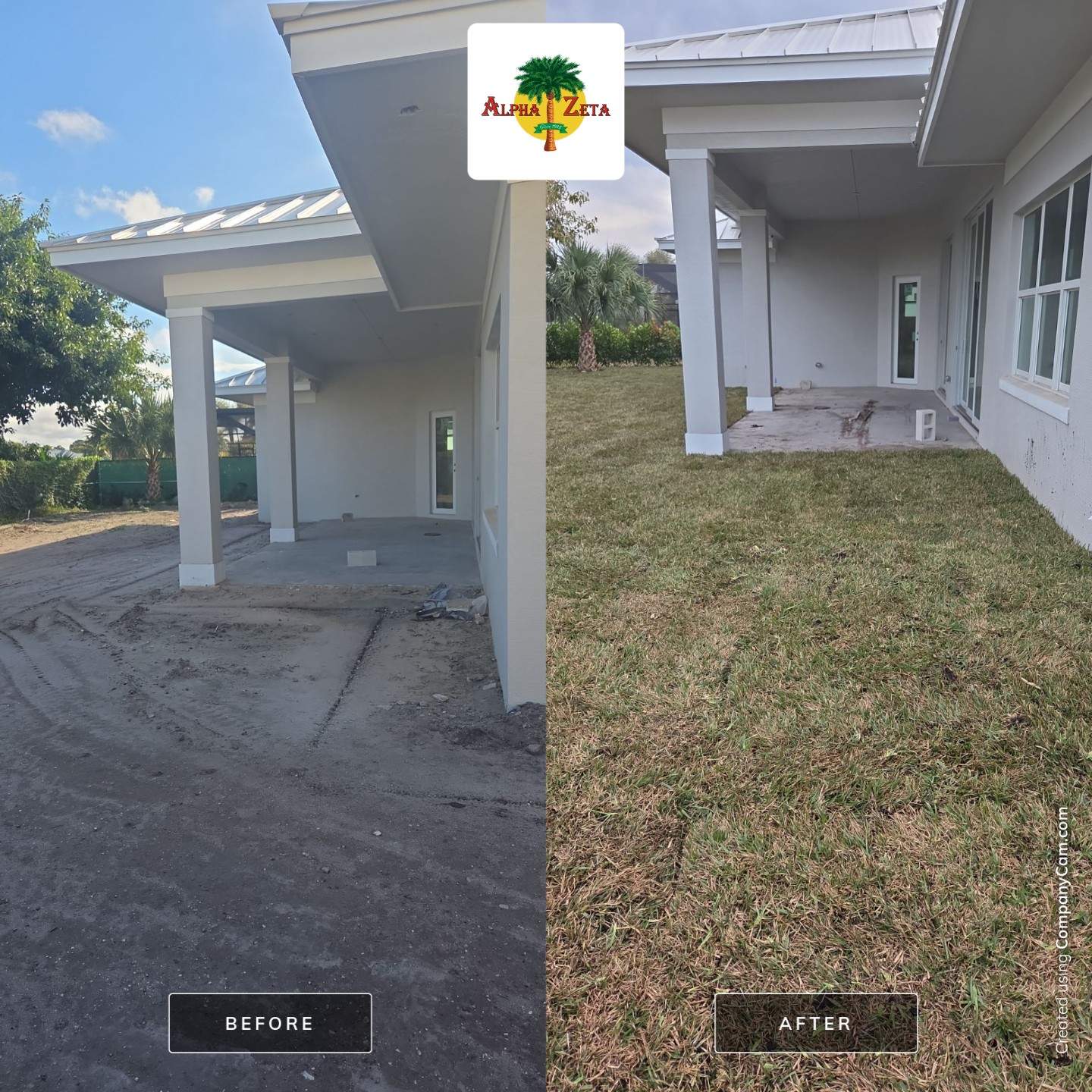 Landscaping and Irrigation for New Construction in Mariner Sands by Alpha Zeta Enterprises Inc