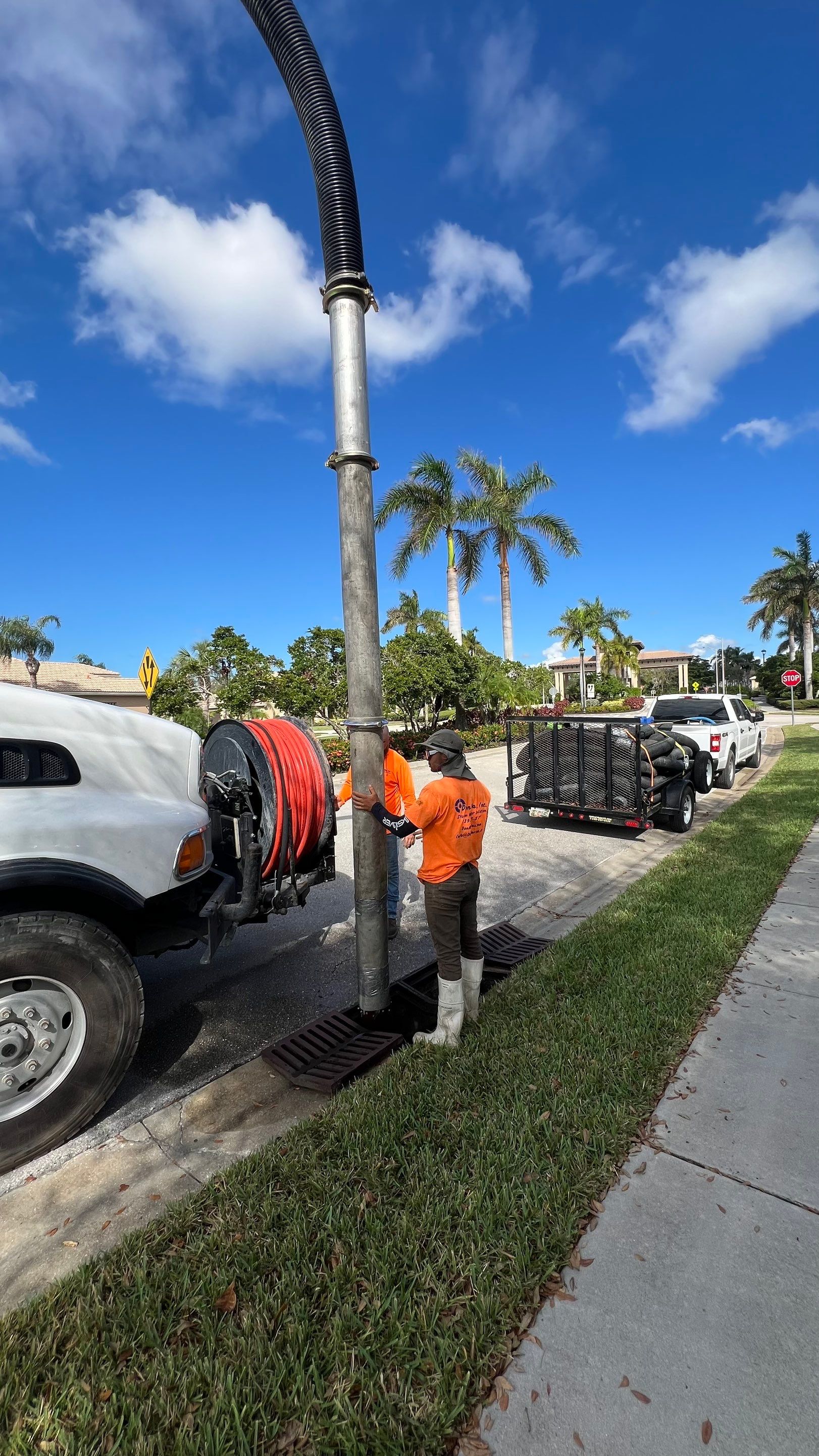 Community Stormwater System Catch Basin Cleaning by APS Power & Water